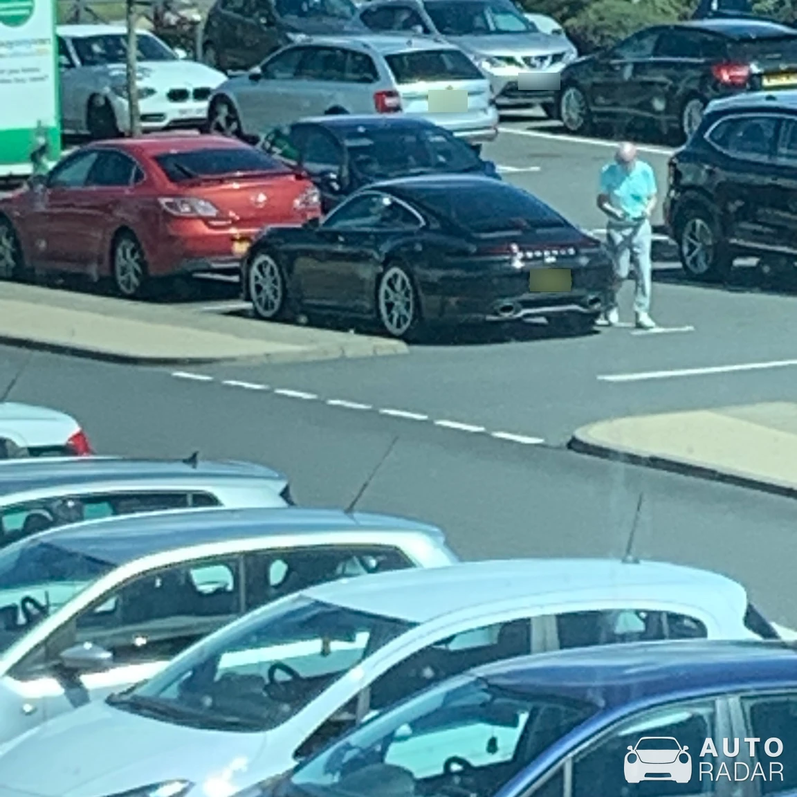 Porsche 992 Carrera MkI spotted in Edinburgh