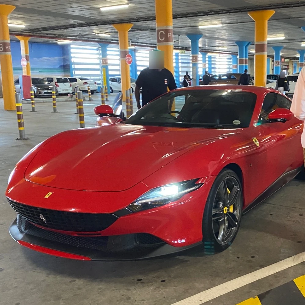 Ferrari Roma spotted in Cape Town, South Africa