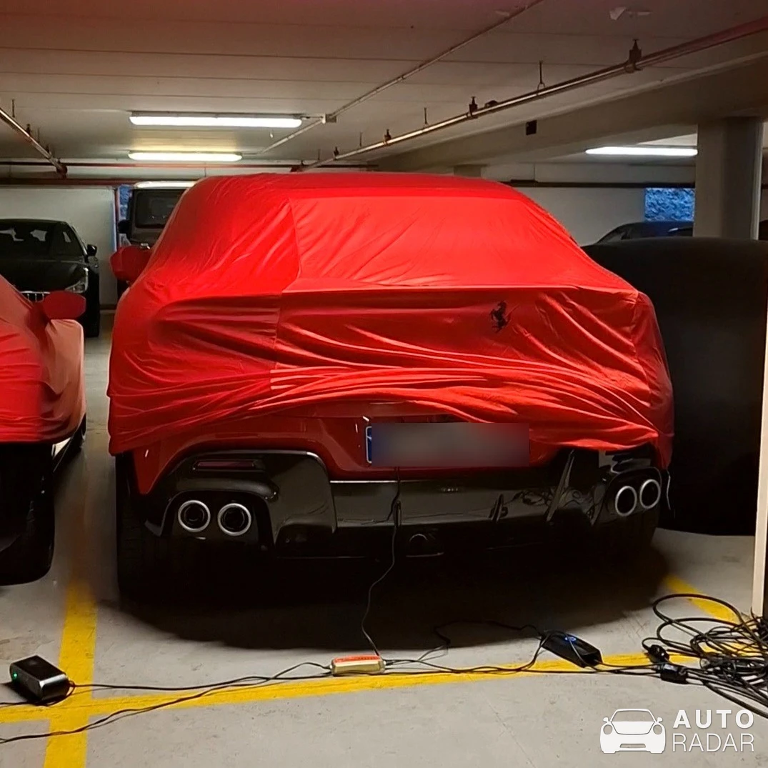 Ferrari Purosangue spotted in Milan, Italy