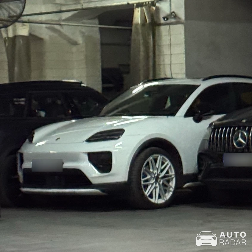 Porsche Macan EV spotted in Thessaloniki