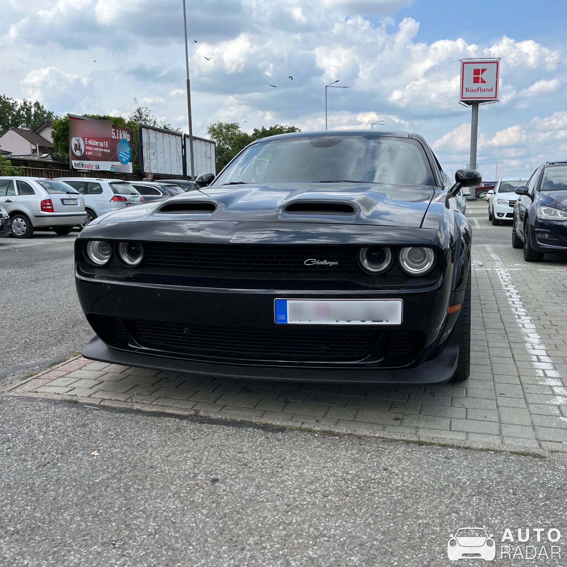 Dodge Challenger spotted in Michalovce, Slovakia