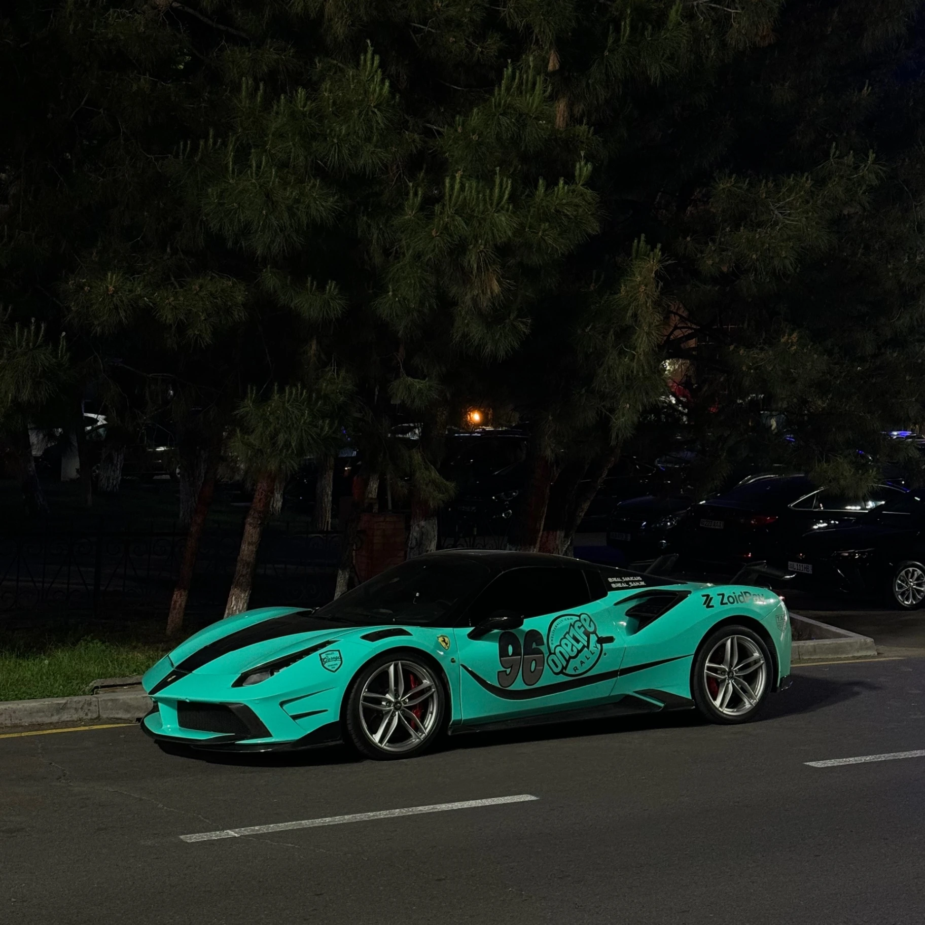 Ferrari 488 GTB spotted in Тоshkent, Uzbekistan