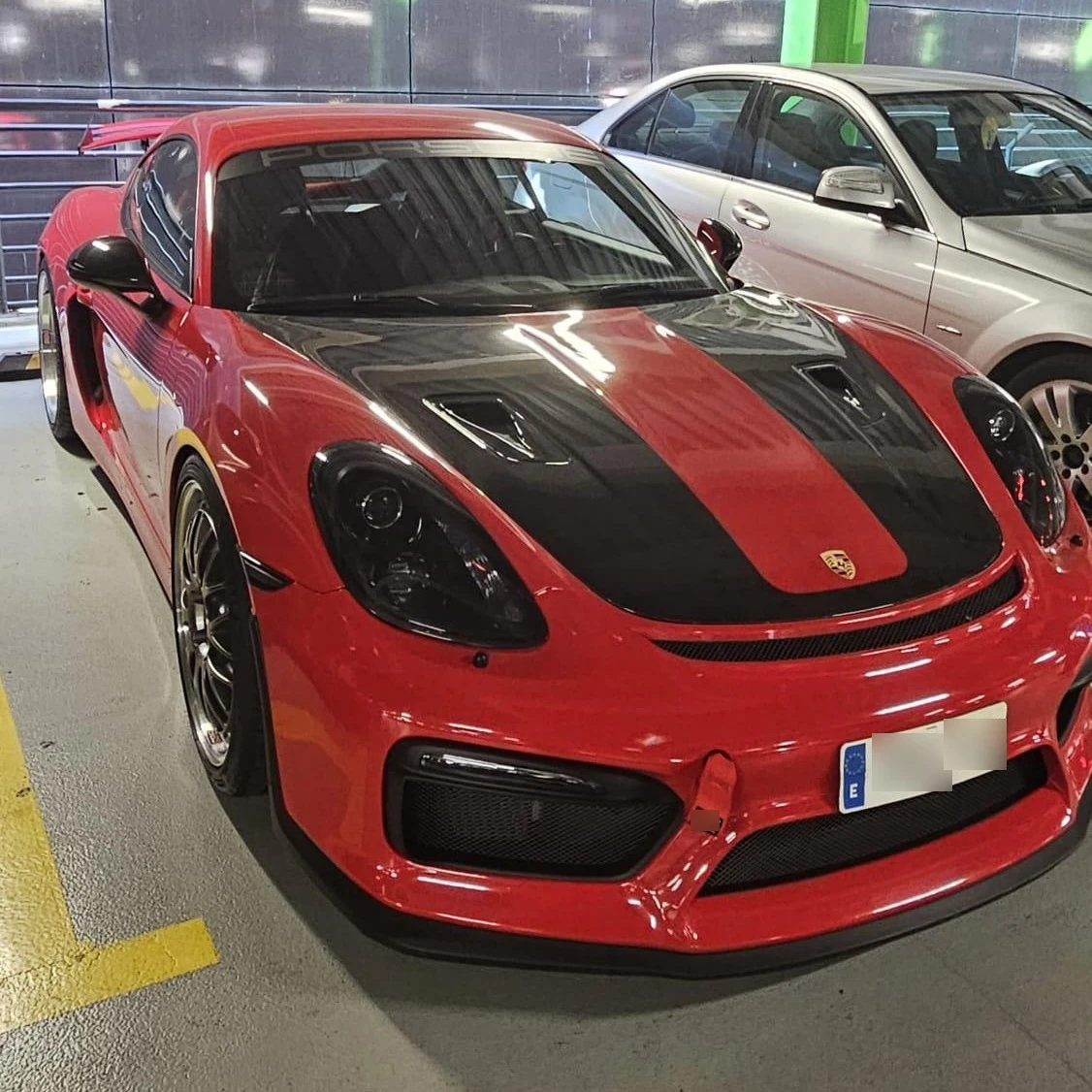 Porsche 718 Cayman GT4 spotted in Constanța, România