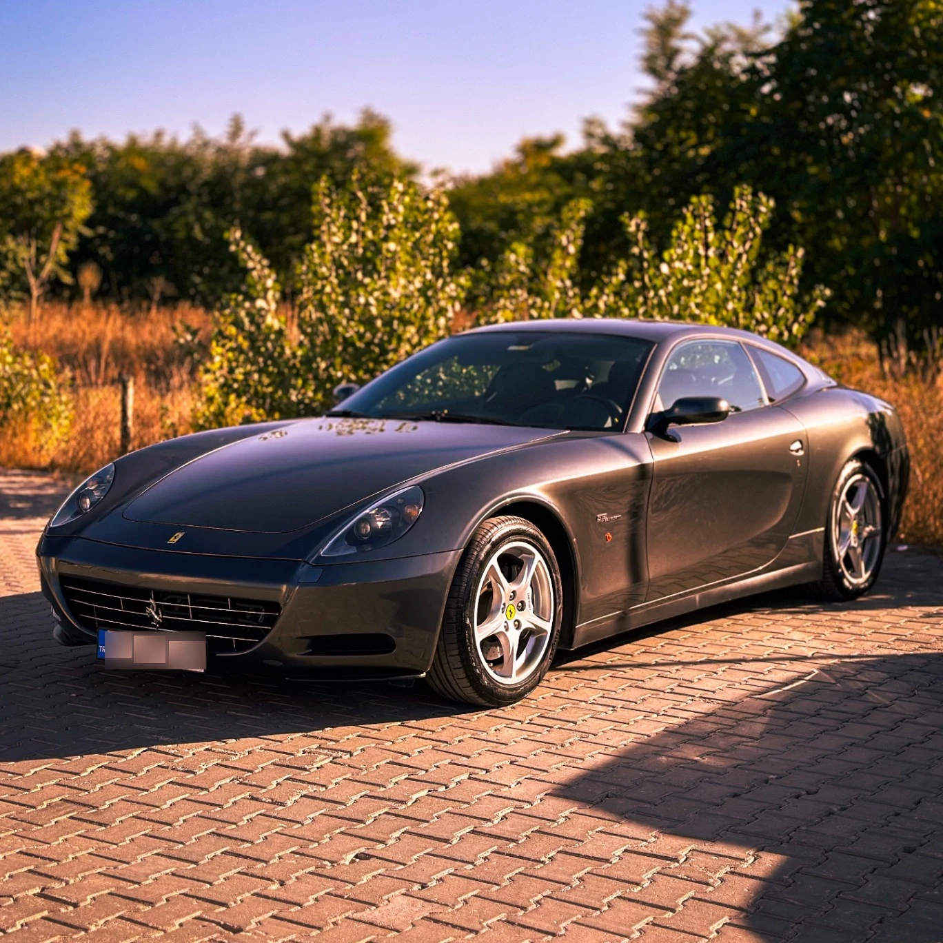 Ferrari 612 Scaglietti spotted in Tepebaşı, Türkiye