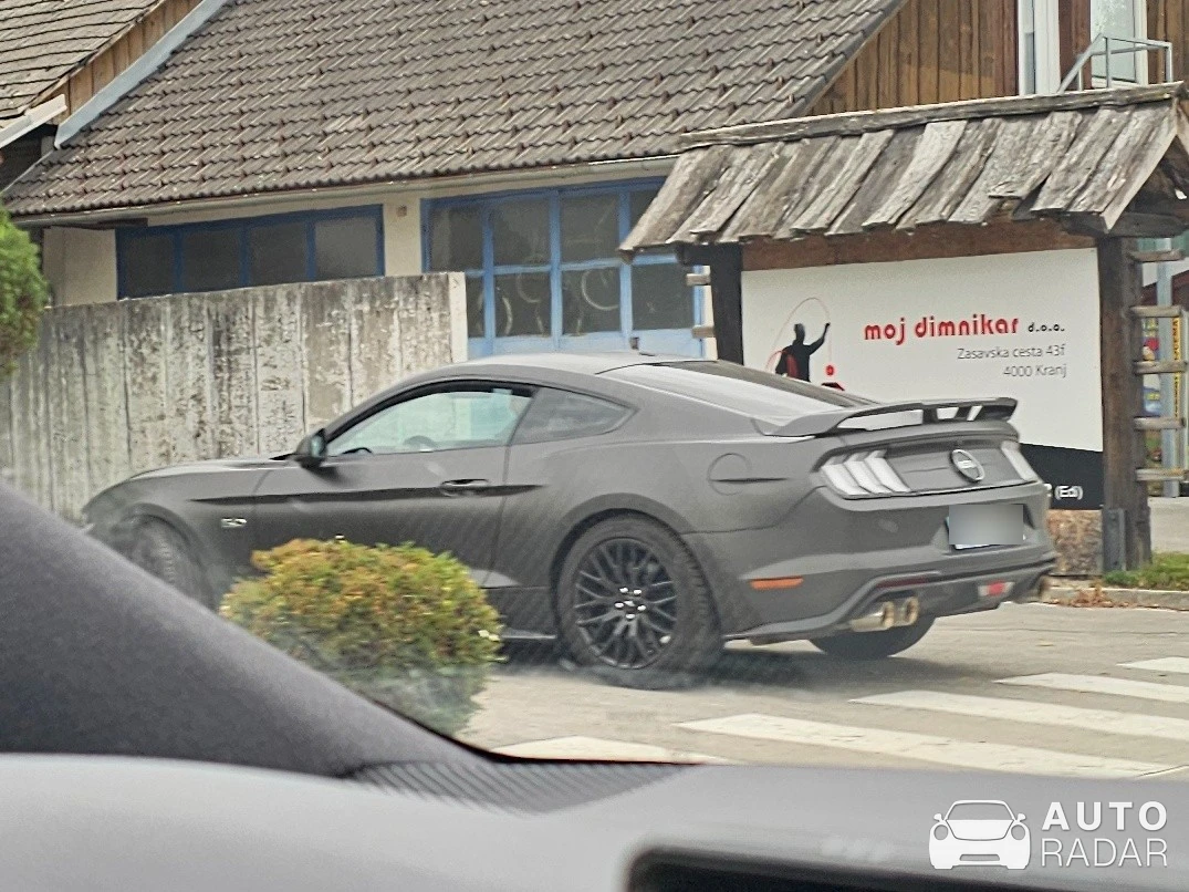 Ford Mustang GT spotted in Ljubljana