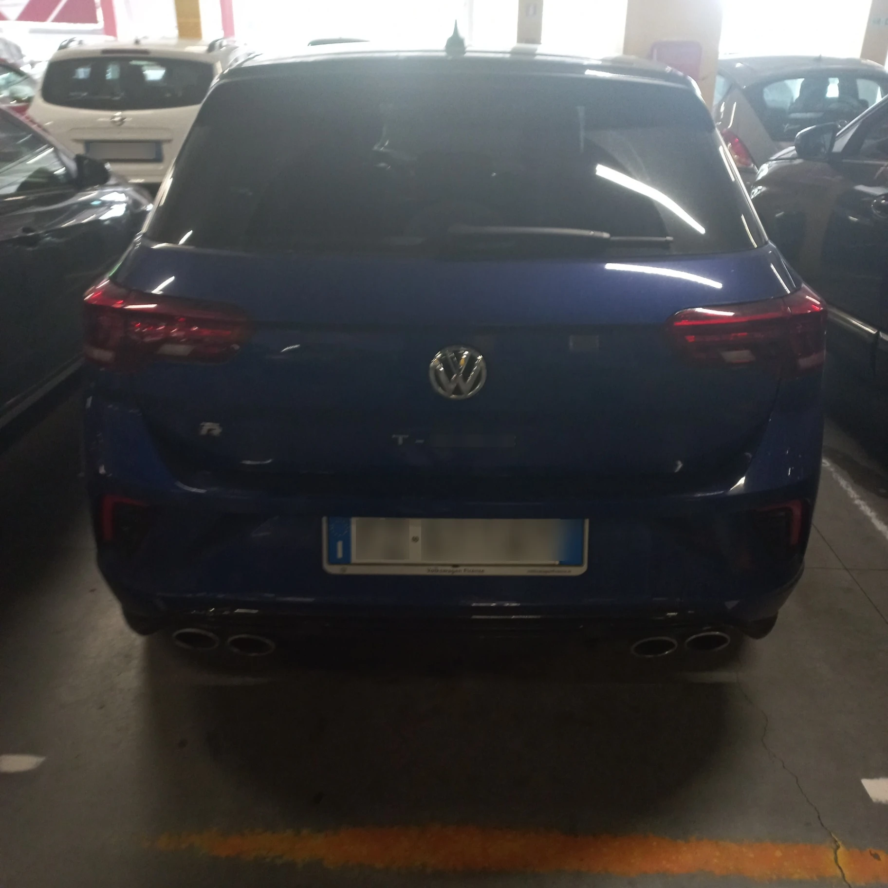 Volkswagen T-Roc R spotted in Vigevano, Italy