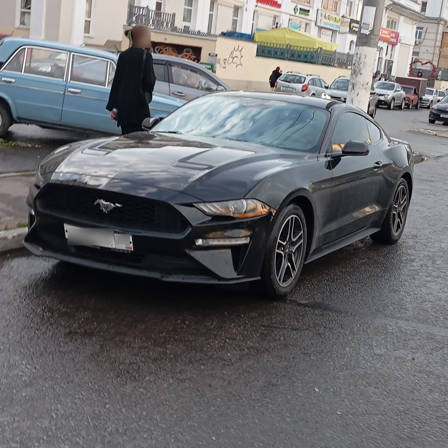Ford Mustang spotted in Tver, Russia