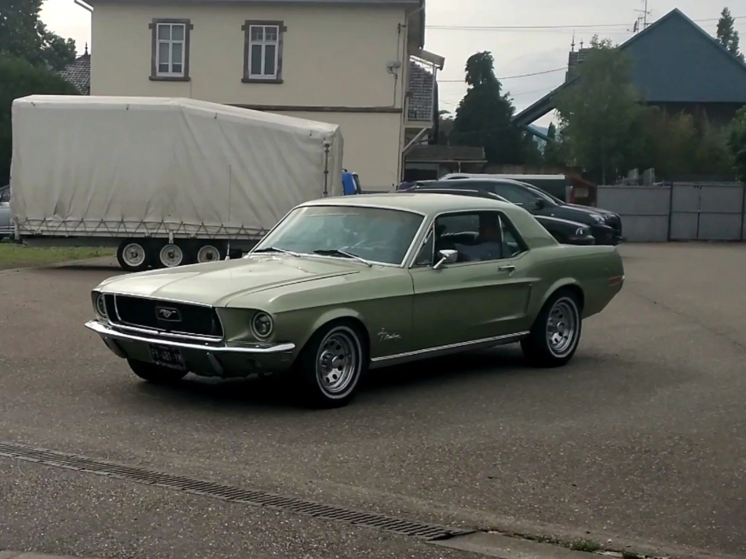 Ford Mustang spotted in Villé, France