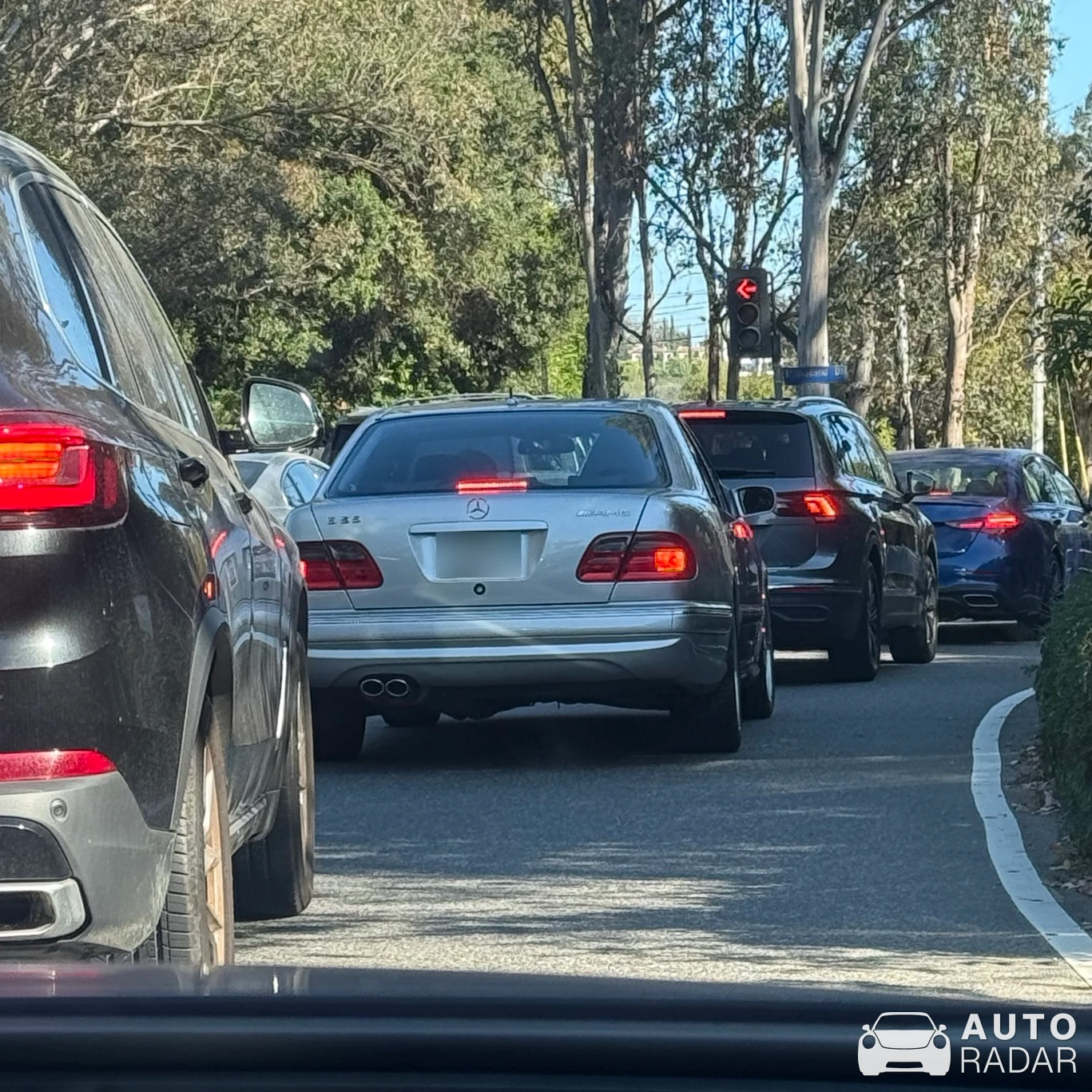 Mercedes-AMG E 55 spotted in Los Angeles