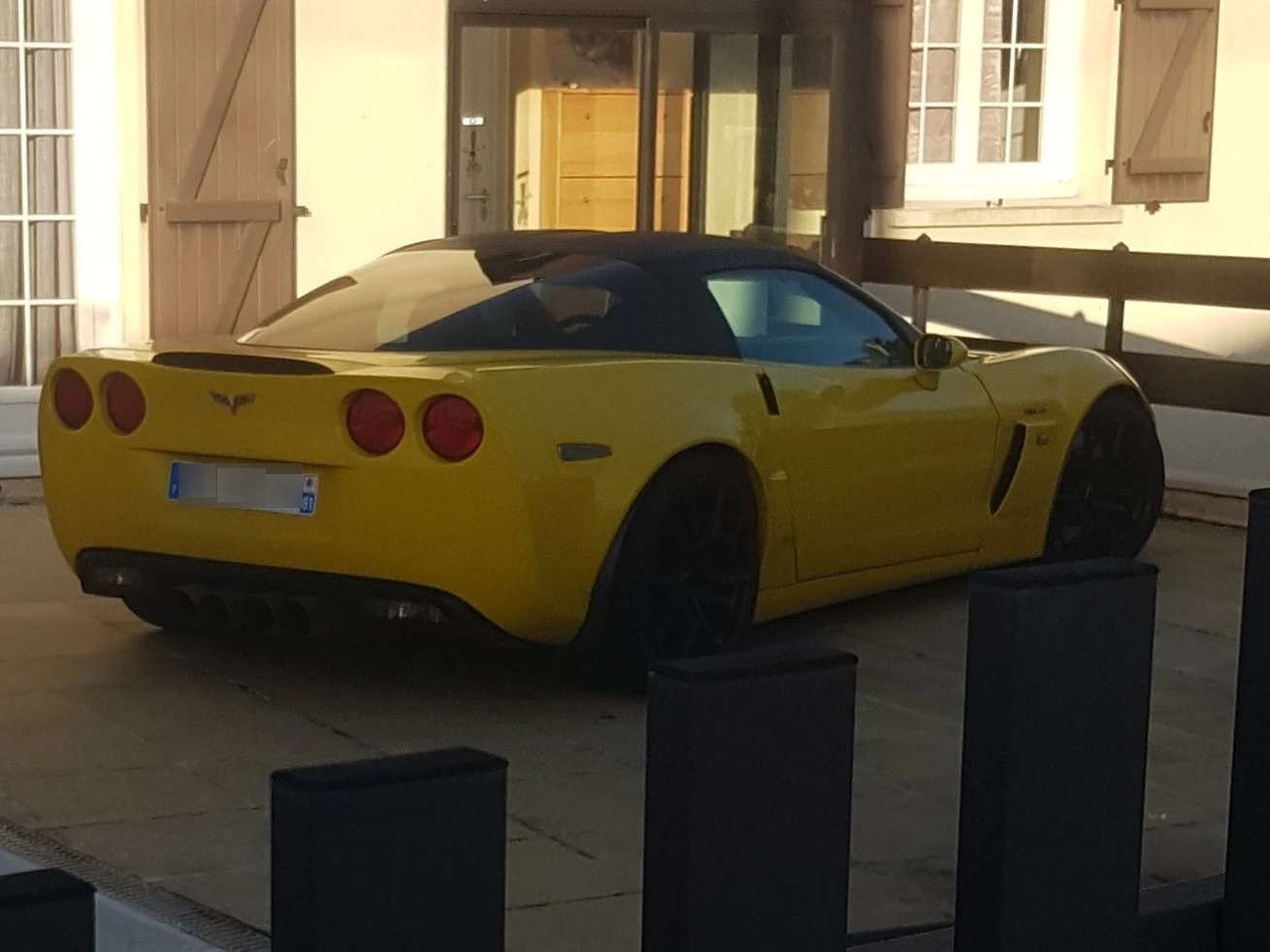 Chevrolet Corvette C7 ZR1 spotted in Villiers-Saint-Fréderic, France
