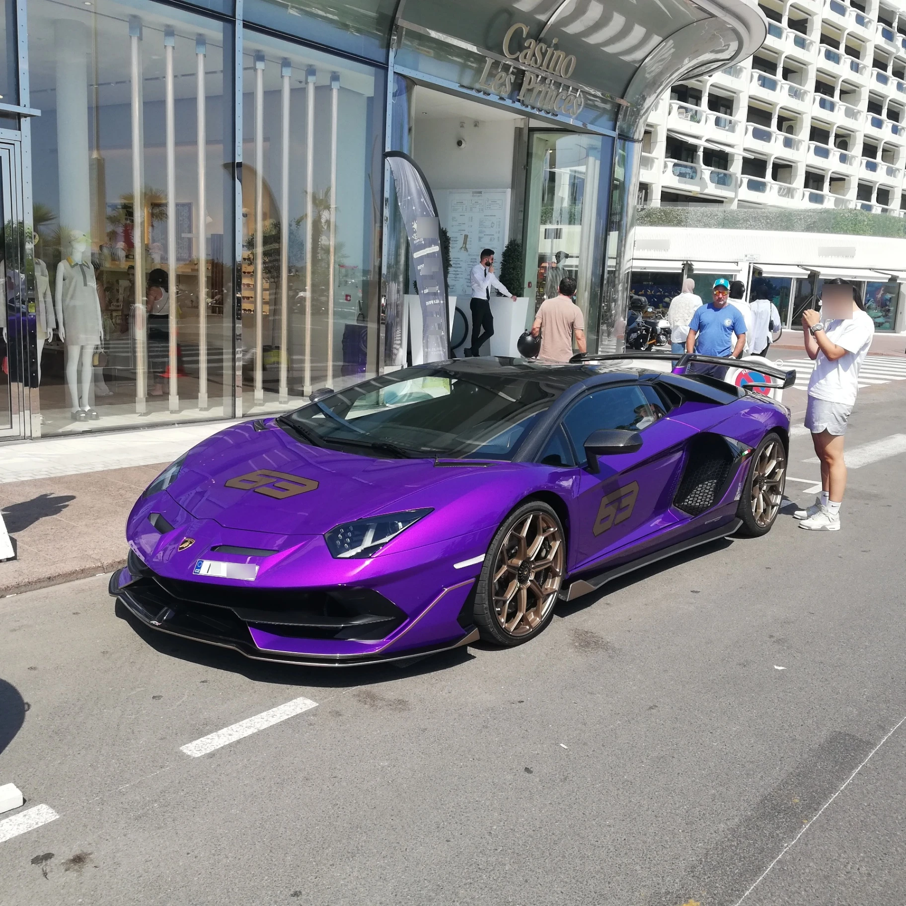 Lamborghini Aventador LP770-4 SVJ spotted in Cannes, France