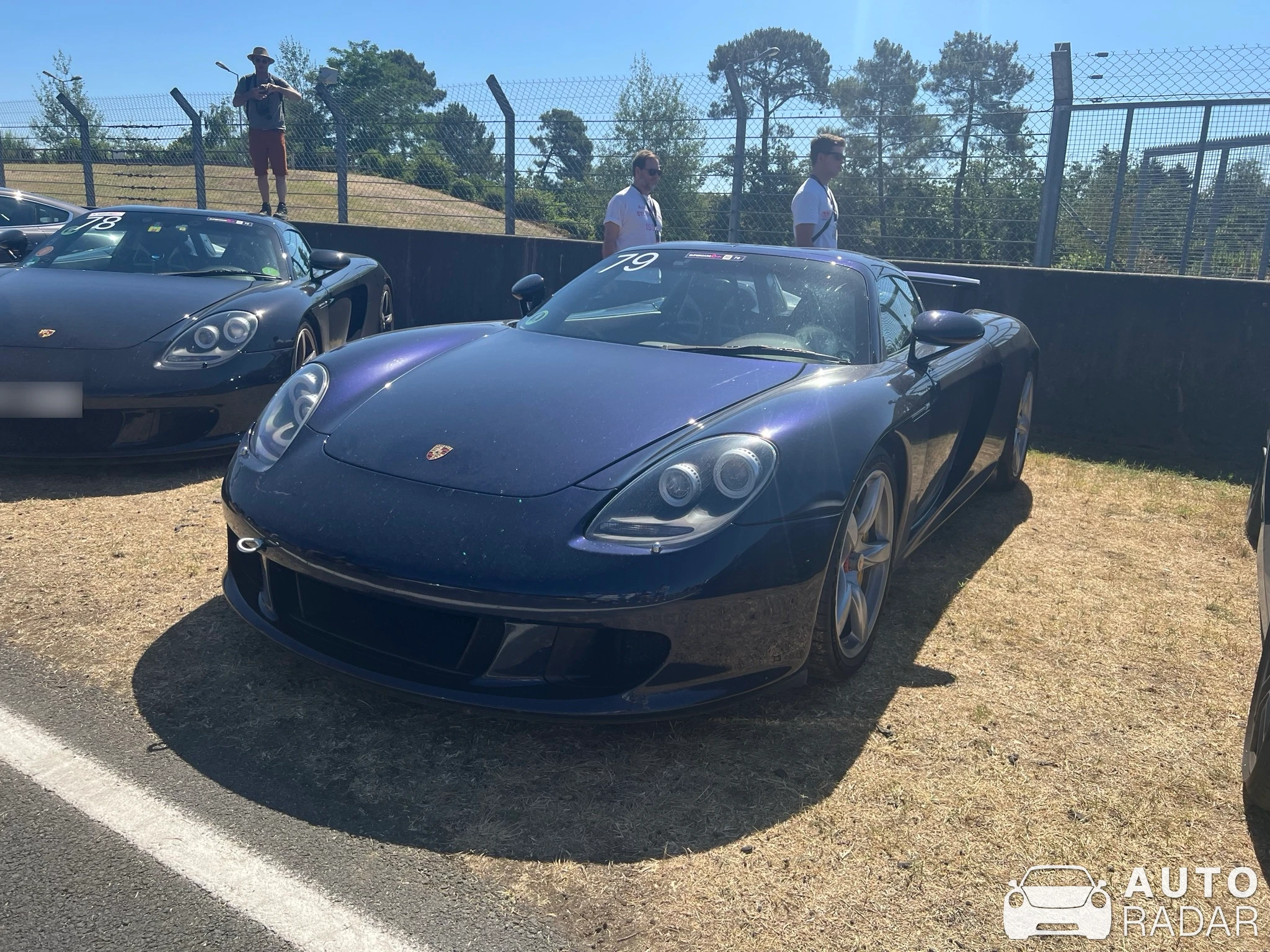 Porsche Carrera GT spotted in Le Mans