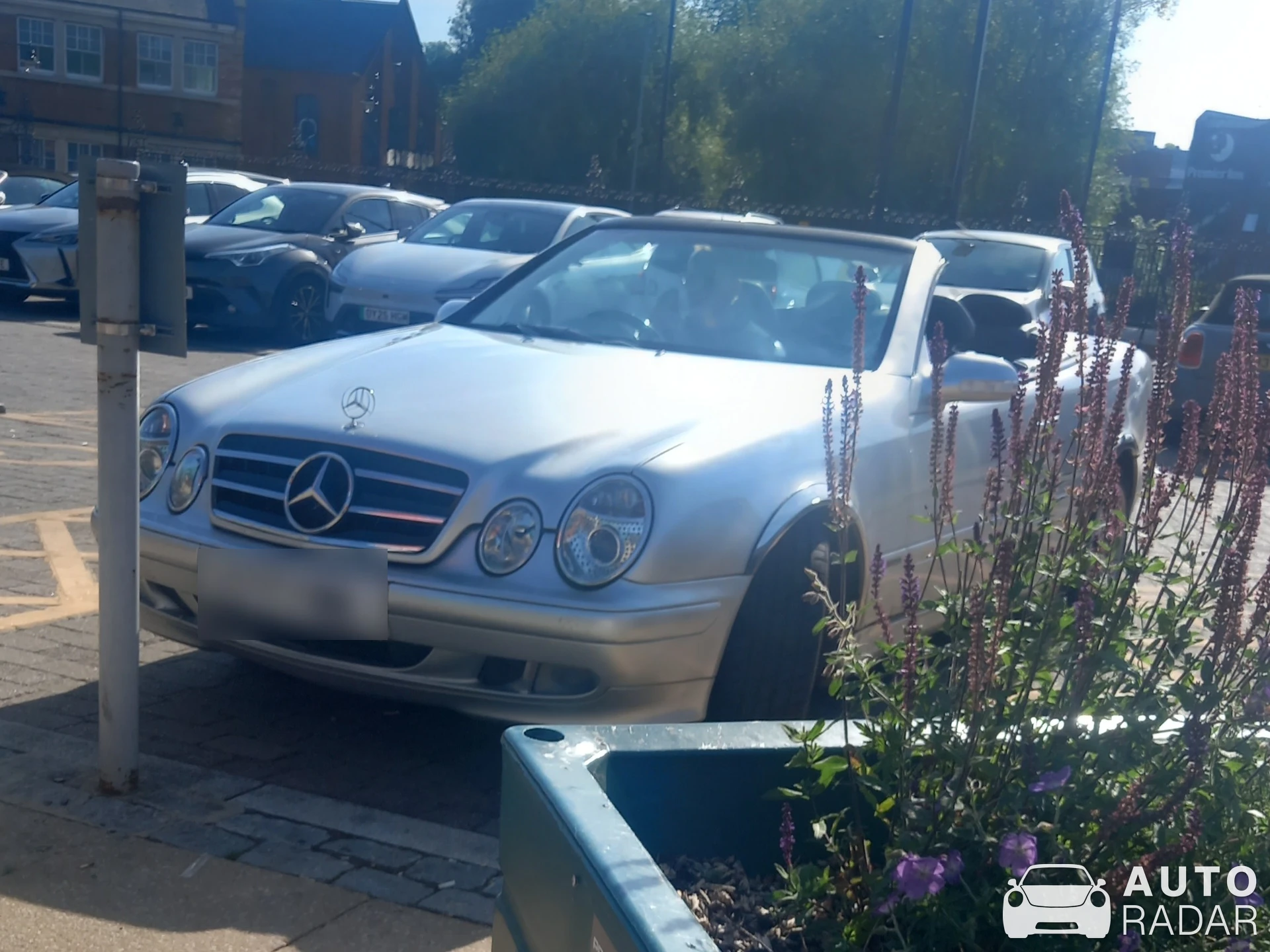 Mercedes-Benz CLK 63 AMG Cabriolet spotted in Norwich