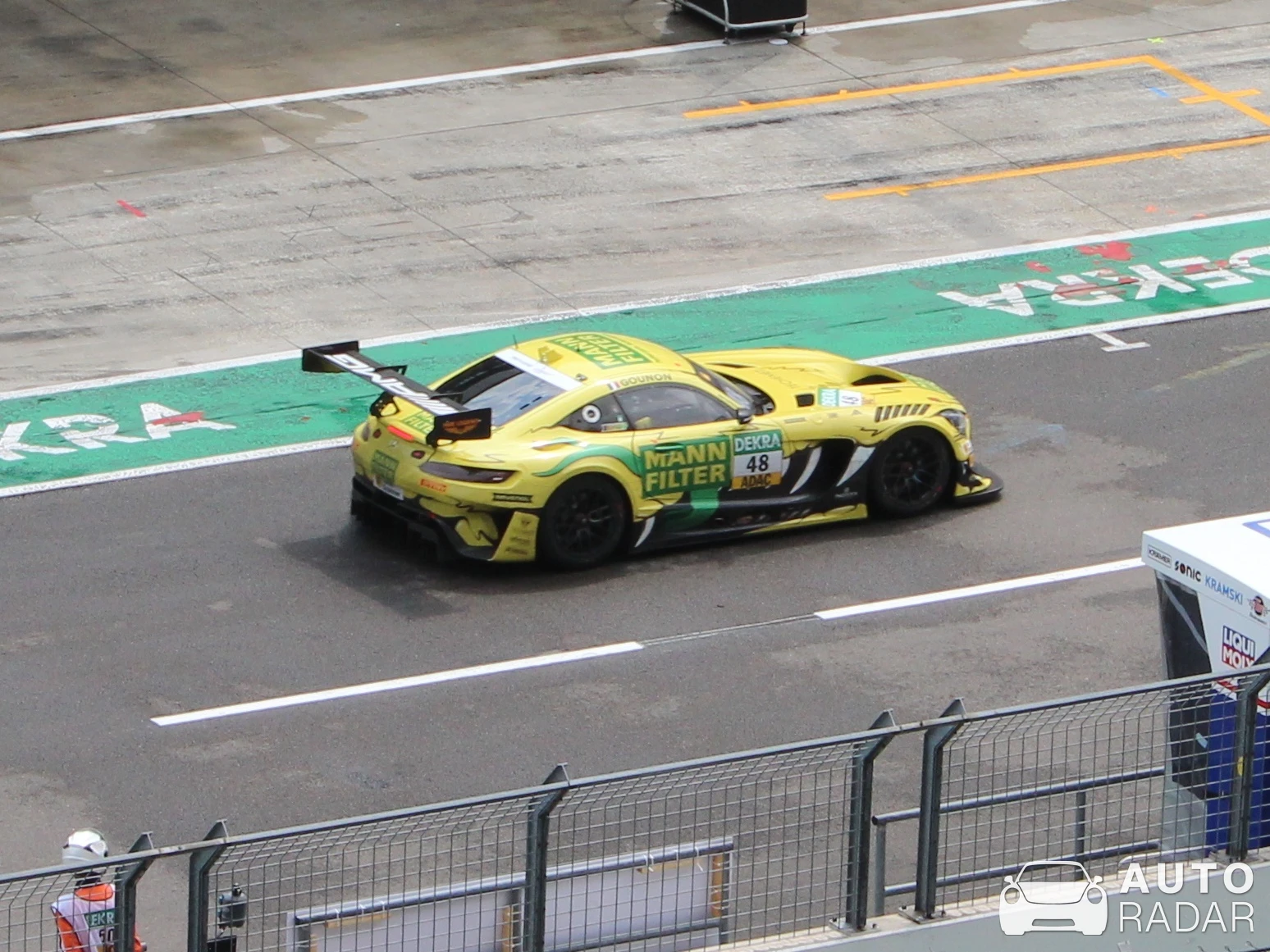 Mercedes-AMG GT3 spotted in Schipkau