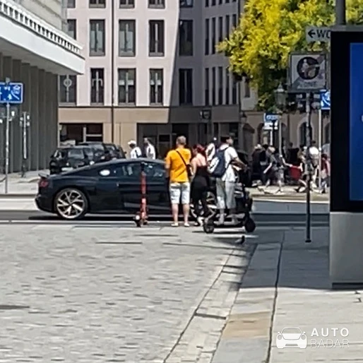 Audi R8 V10 spotted in Dresden