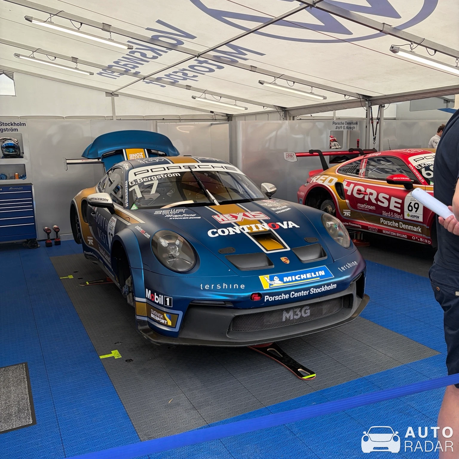 Porsche 992 GT3 Cup spotted in Silkeborg