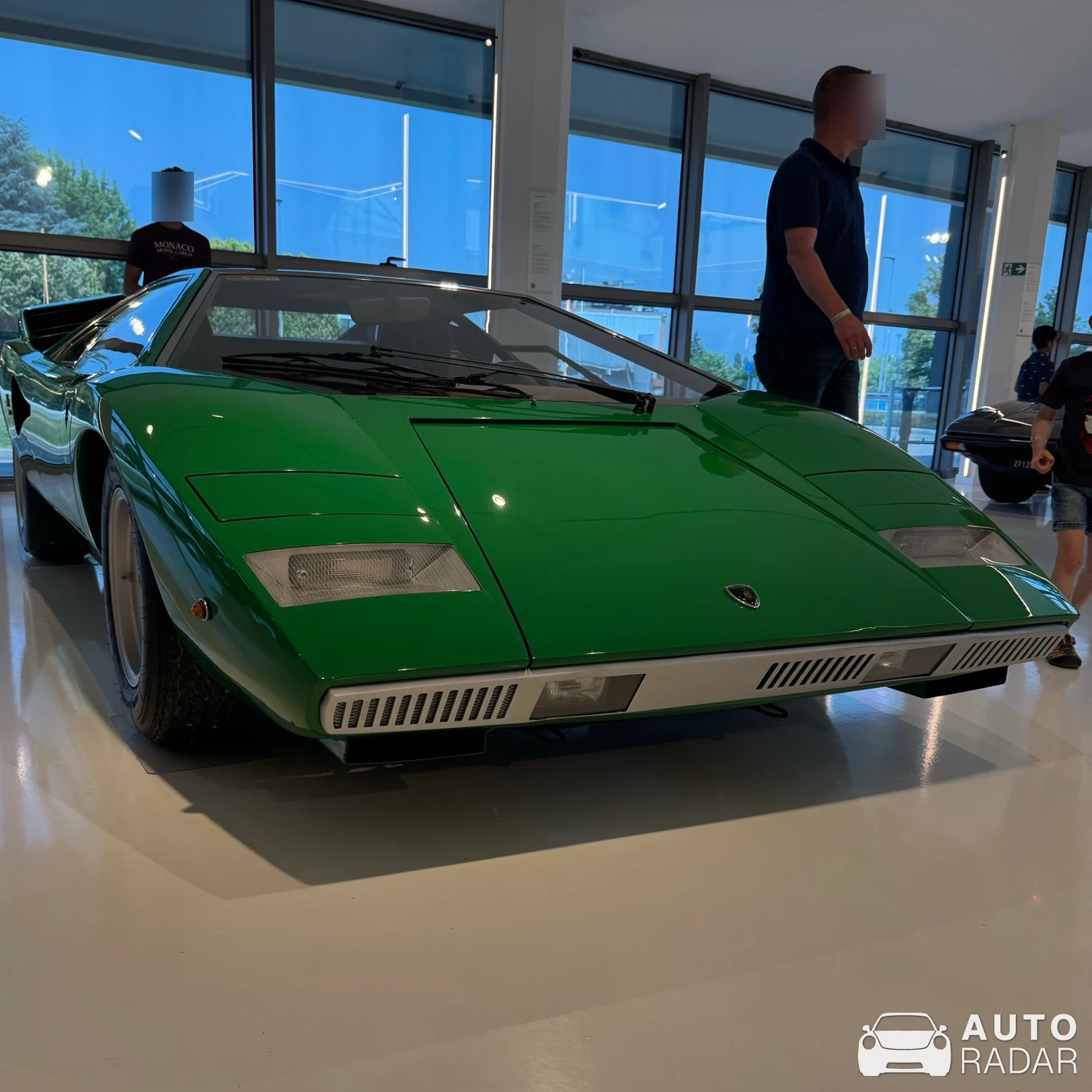 Lamborghini Countach LP400 spotted in Sant'Agata Bolognese