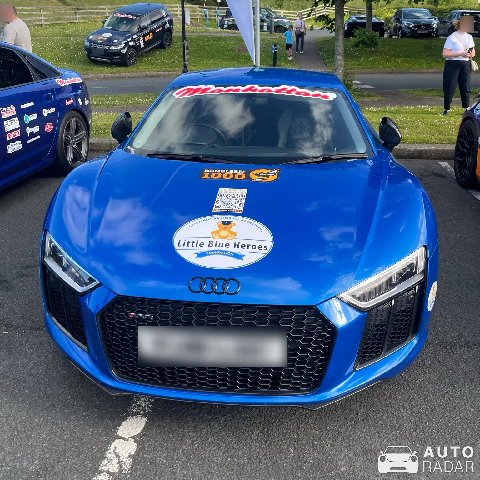 Audi R8 Type 4S spotted in Newtownmountkennedy