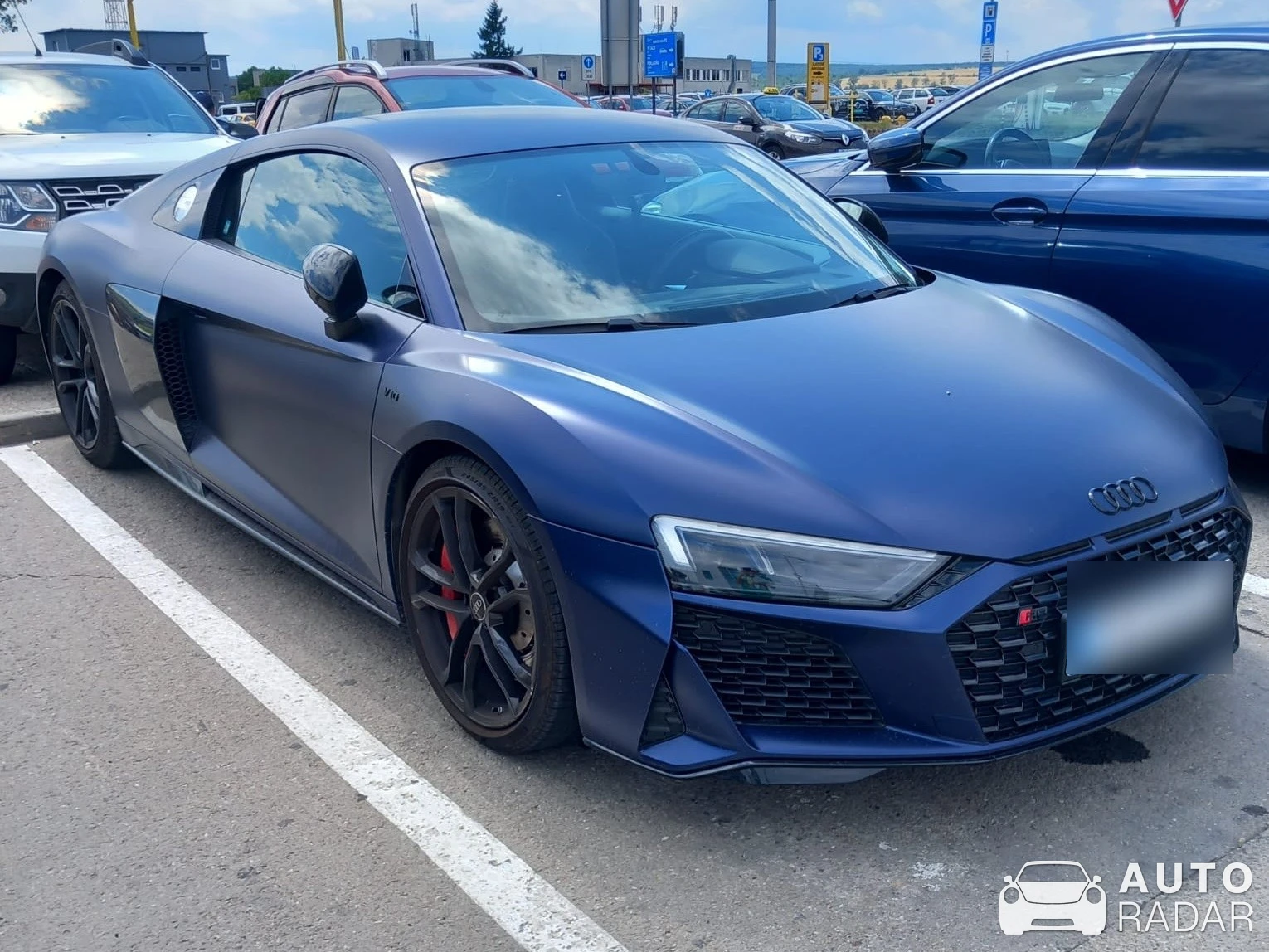 Audi R8 Type 4S spotted in Košice