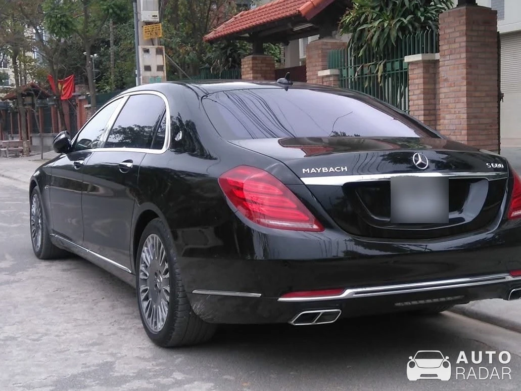 Mercedes-Maybach S 600 spotted in Vĩnh Phúc