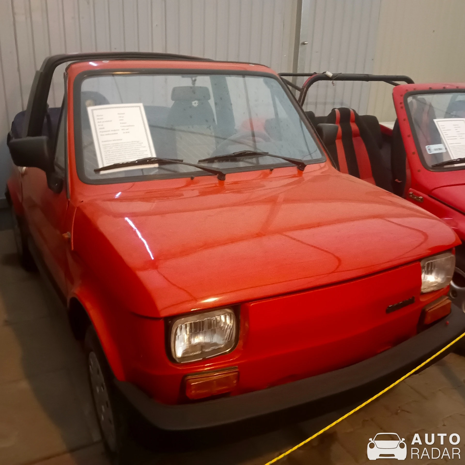 Polski Fiat 126p Cabrio spotted in Skierniewice