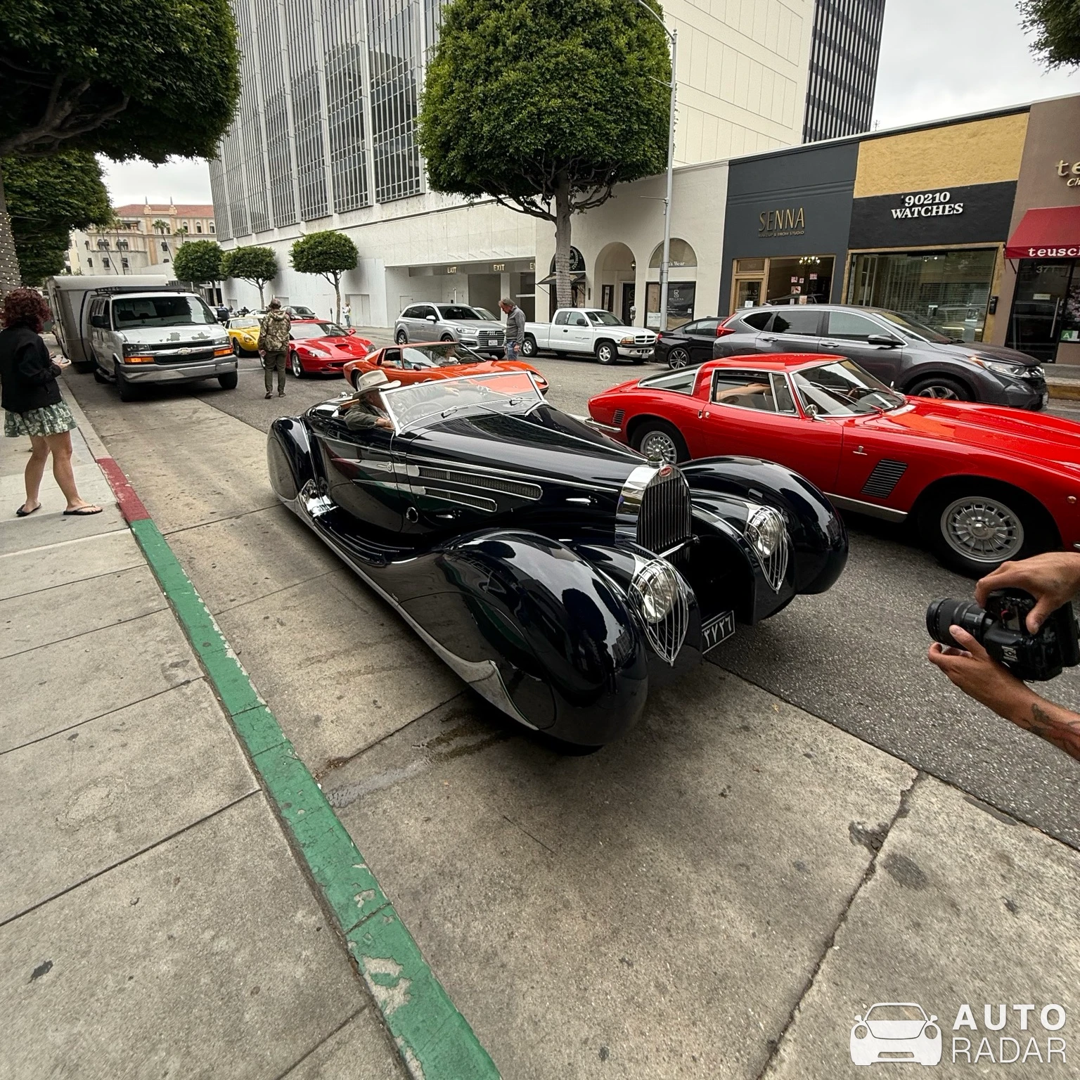 Bugatti Type 57 spotted in Beverly Hills