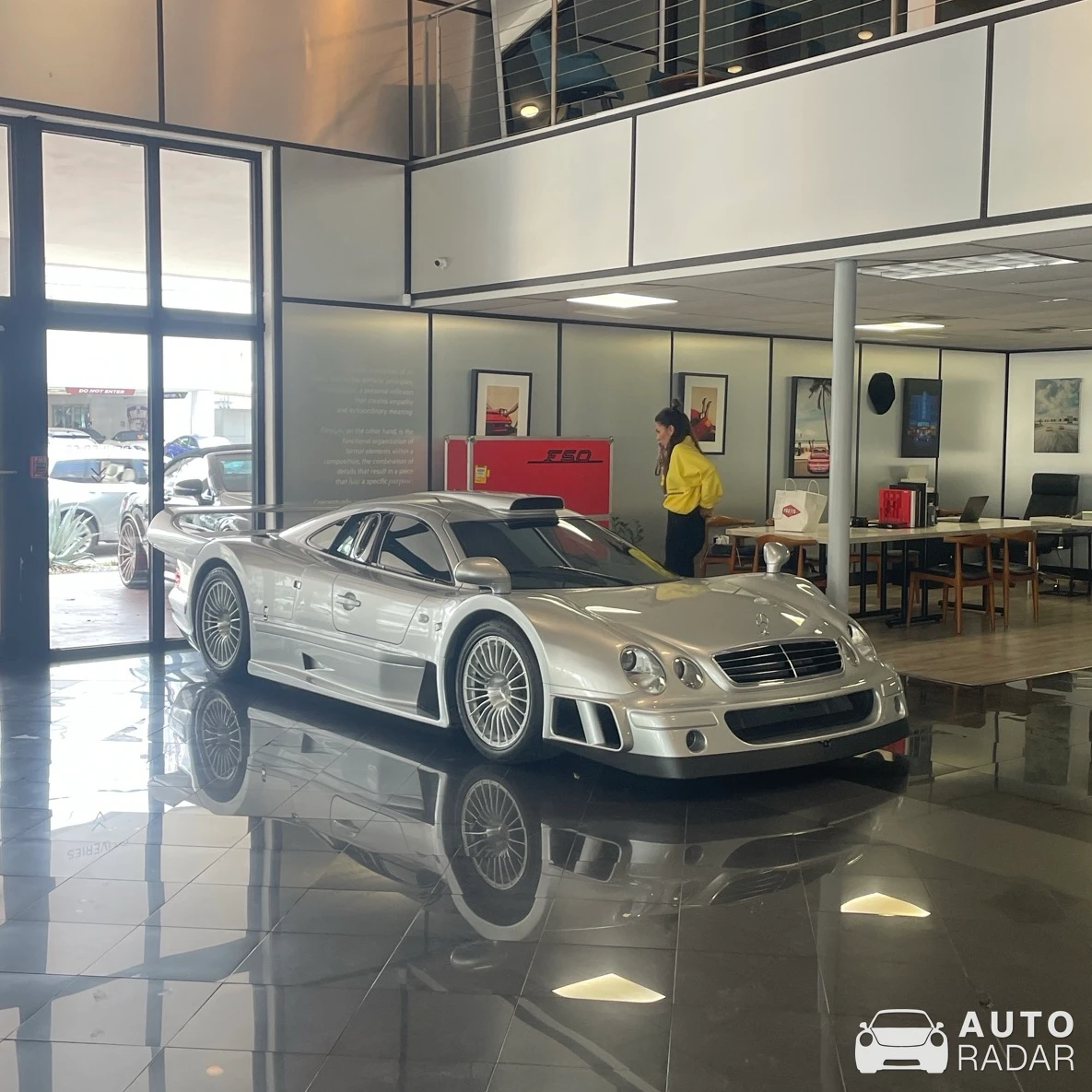 Mercedes-Benz CLK-GTR AMG spotted in Miami