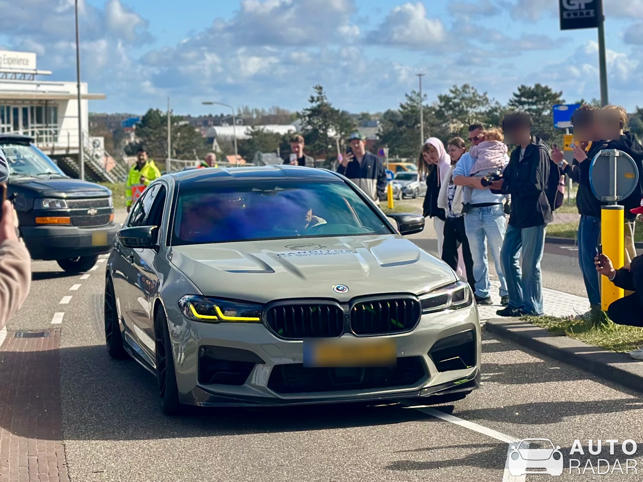 BMW M5 F90 Competition Hydra Performance spotted in Zandvoort