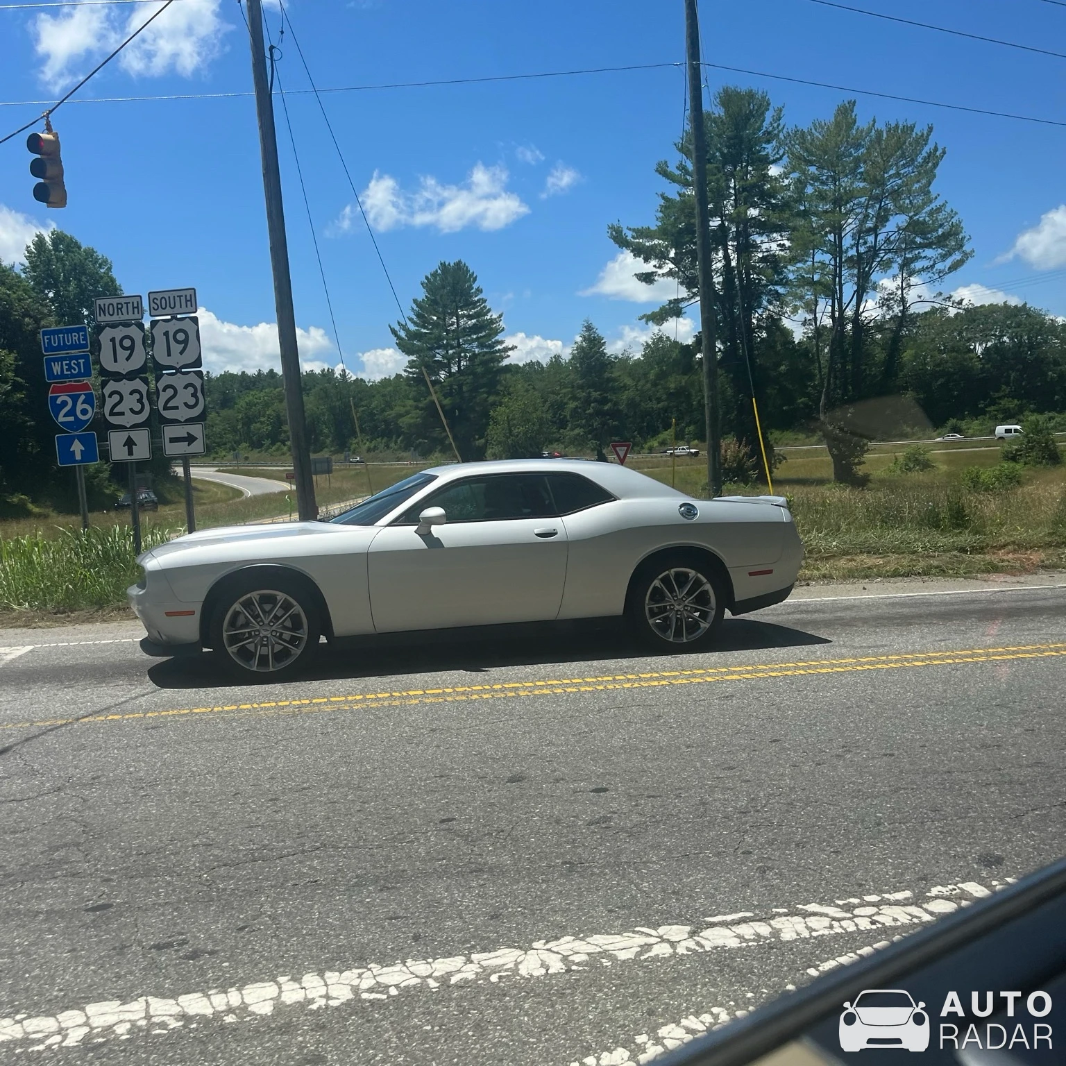 Dodge Challenger spotted in Asheville