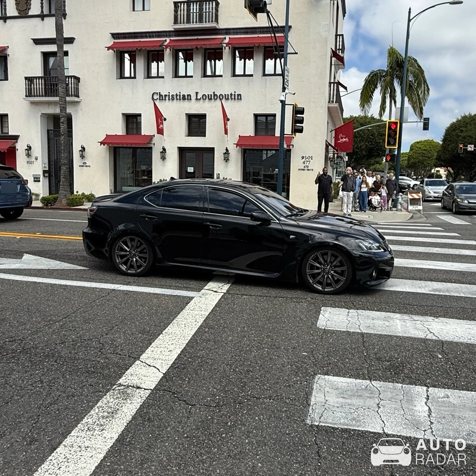 Lexus IS-F spotted in Beverly Hills