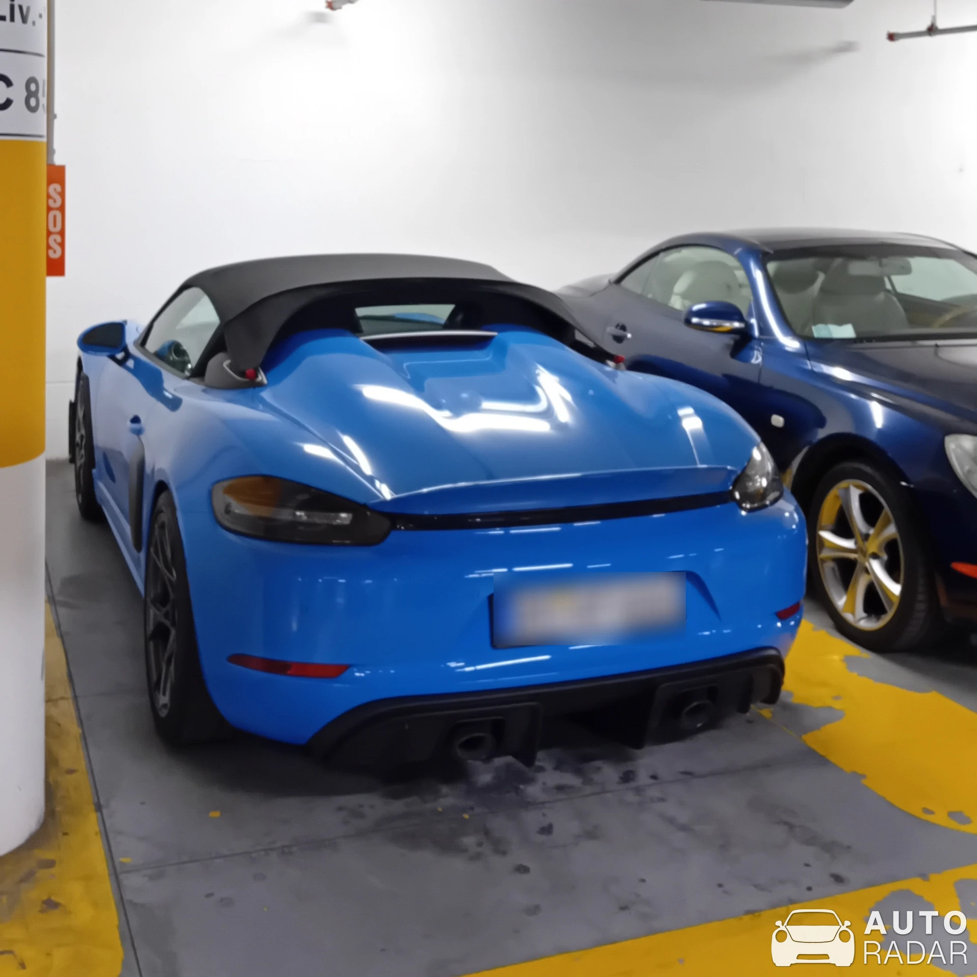 Porsche 718 Spyder spotted in Modena