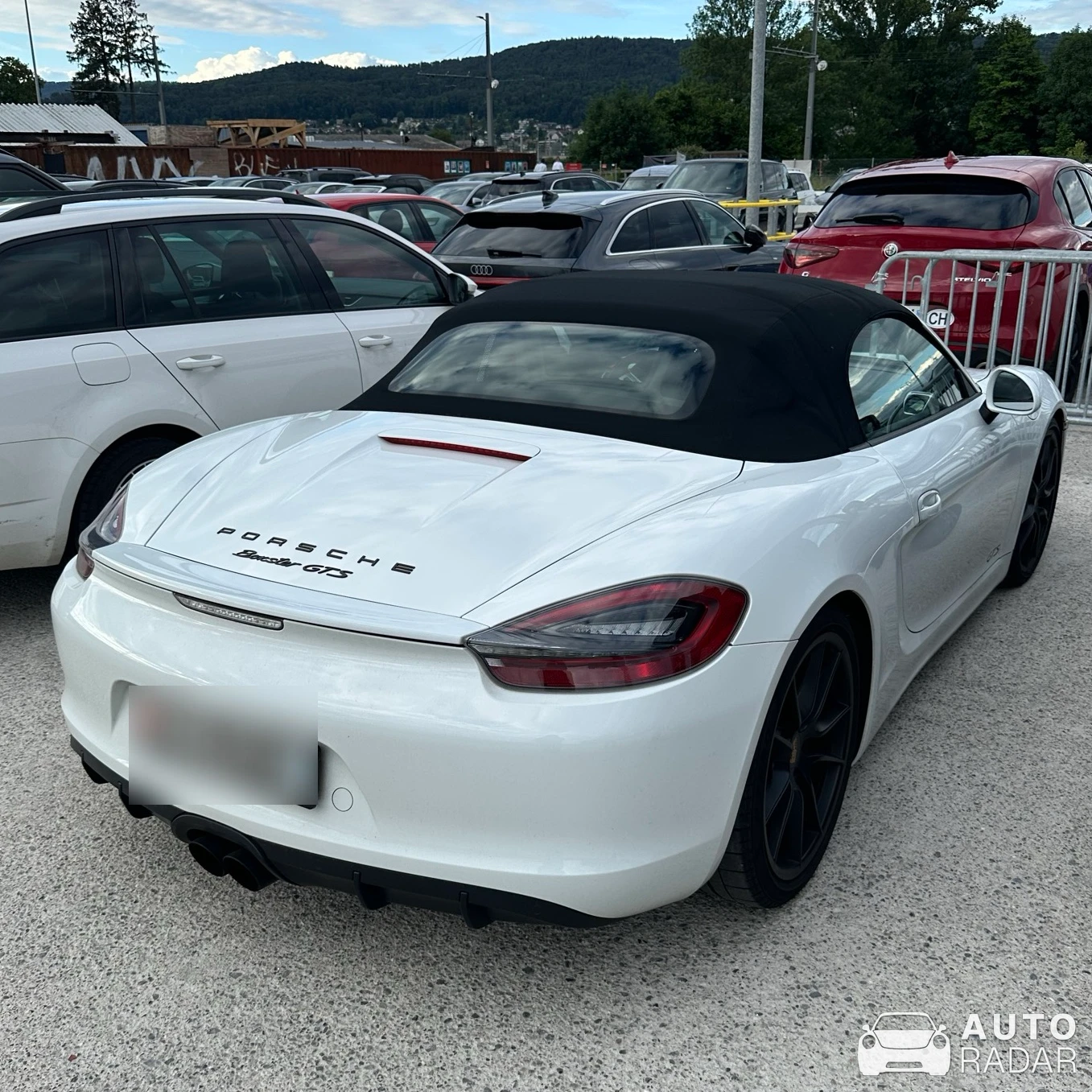 Porsche 981 Boxster GTS spotted in Dietikon