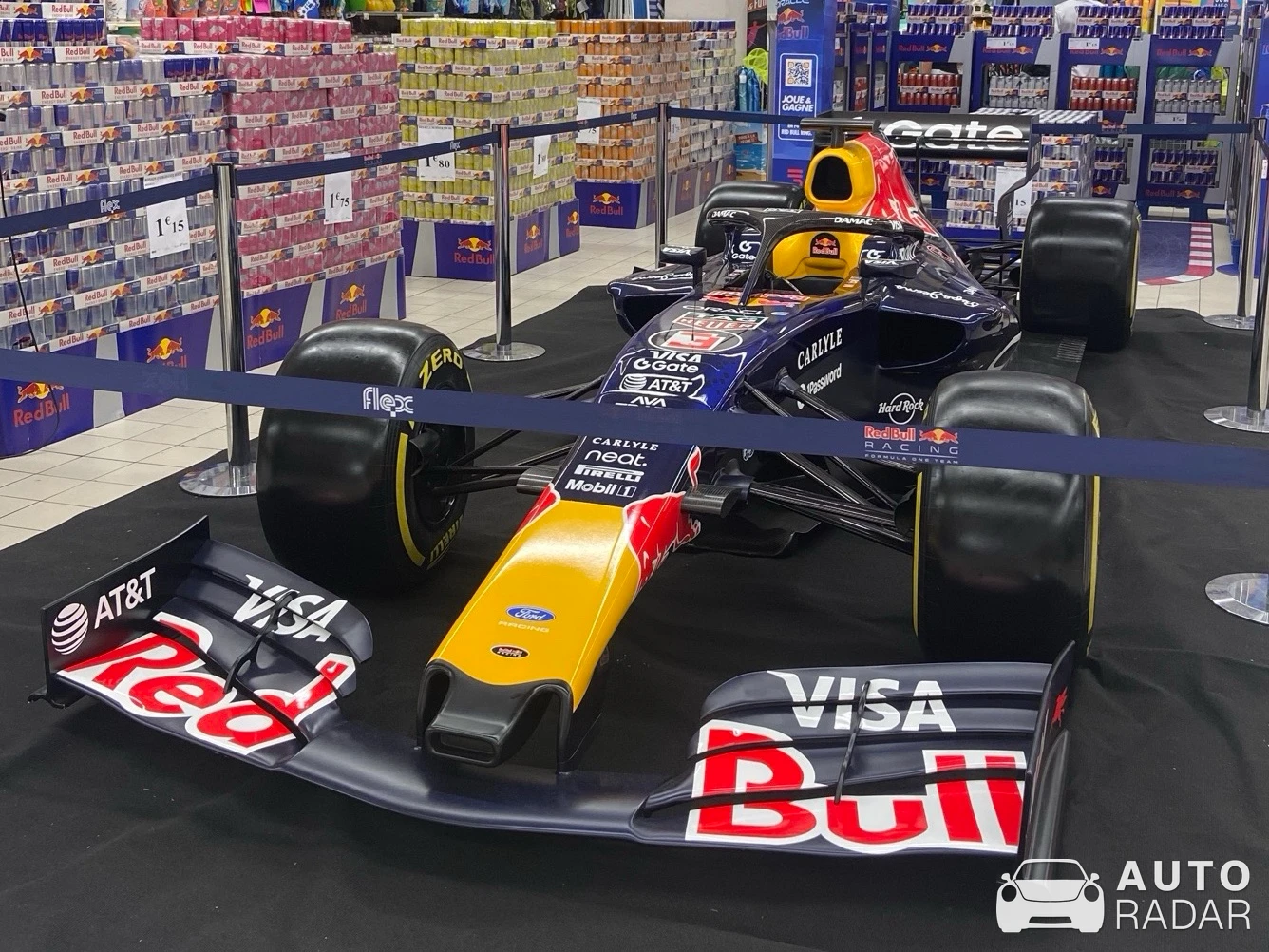 Red Bull Racing RB19 spotted in Villeneuve-Loubet