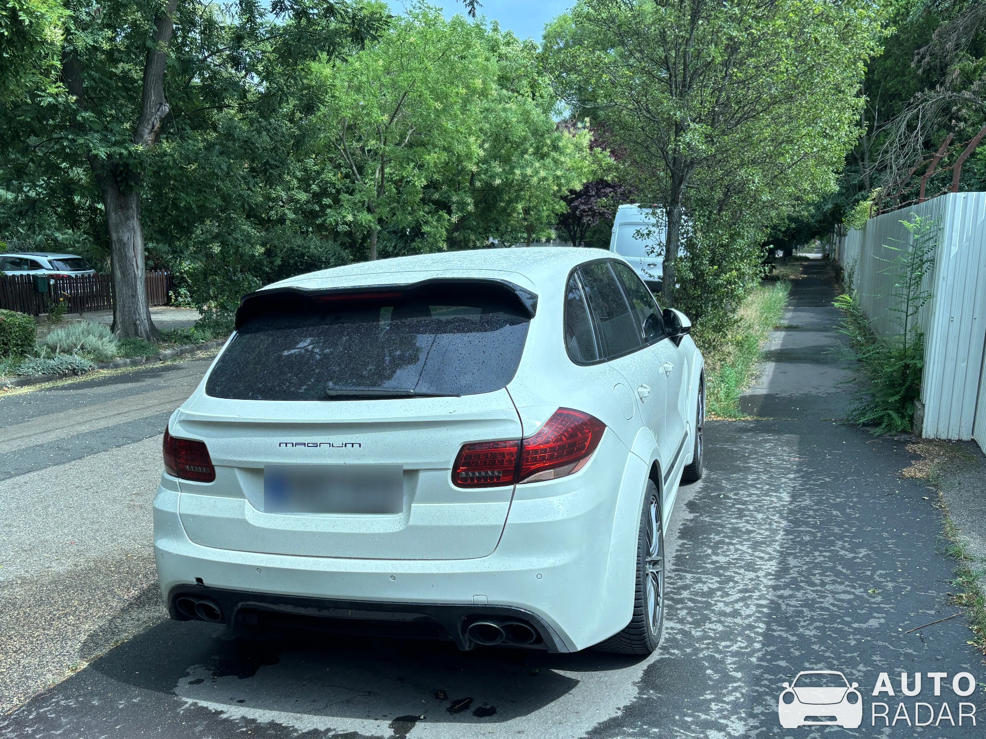 Porsche Cayenne Turbo TechArt Magnum spotted in Budapest