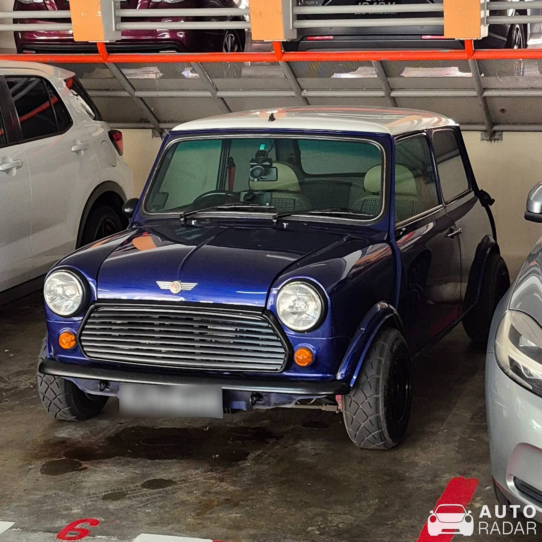 Austin Mini 1300 Cooper spotted in Singapore