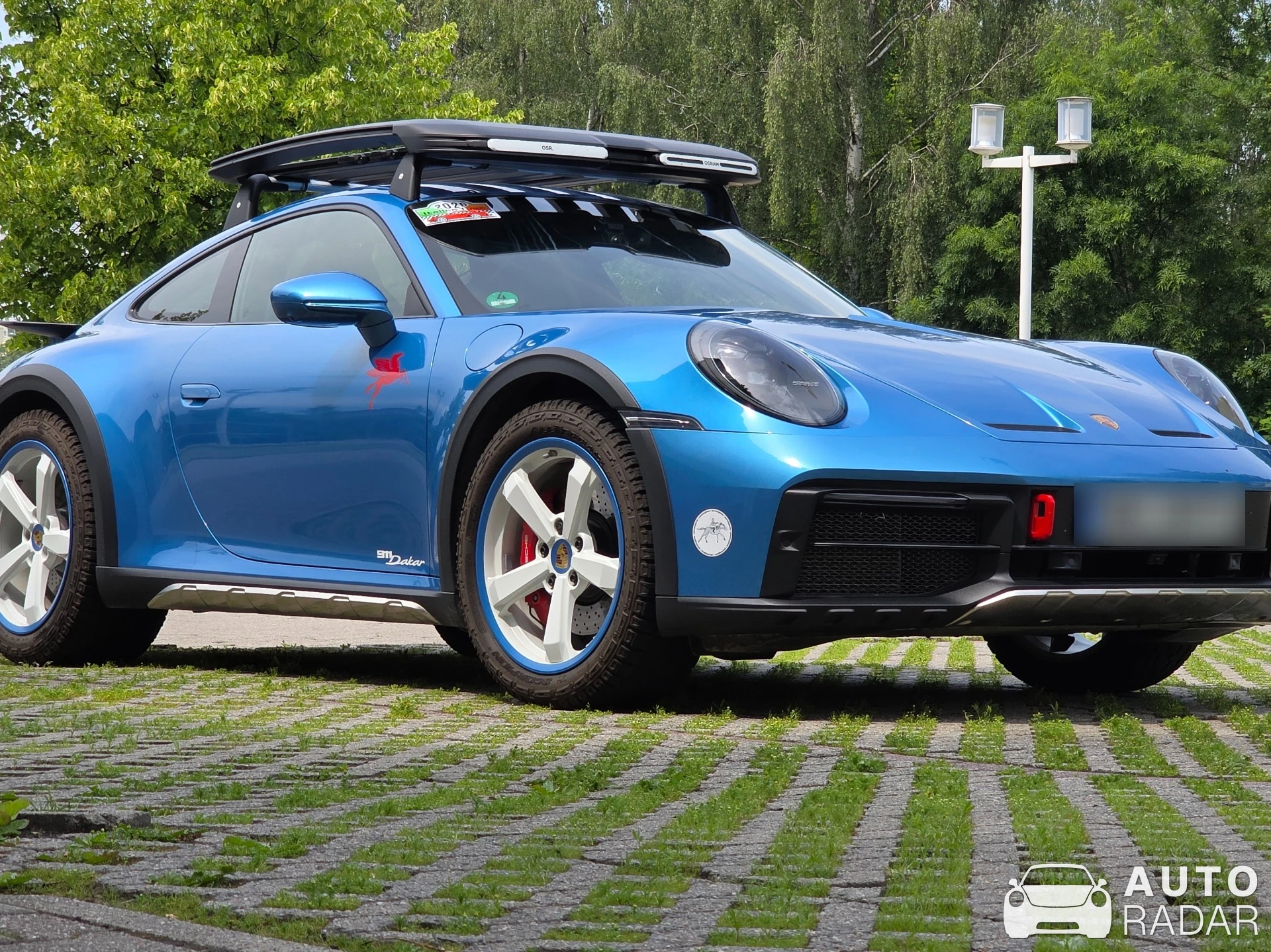 Porsche 992 Dakar spotted in Mildenau