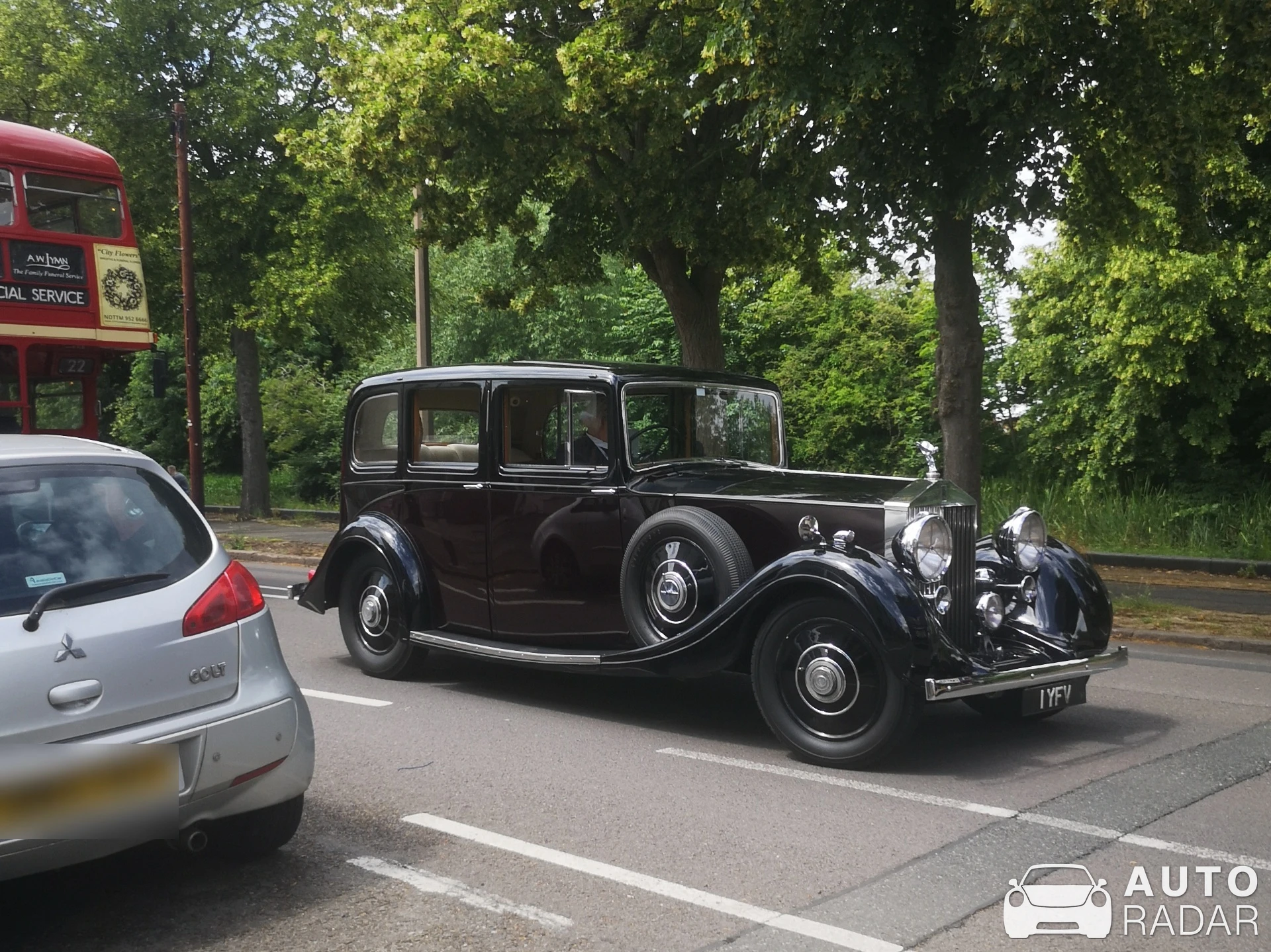 Rolls-Royce 25/30 spotted in Nottingham