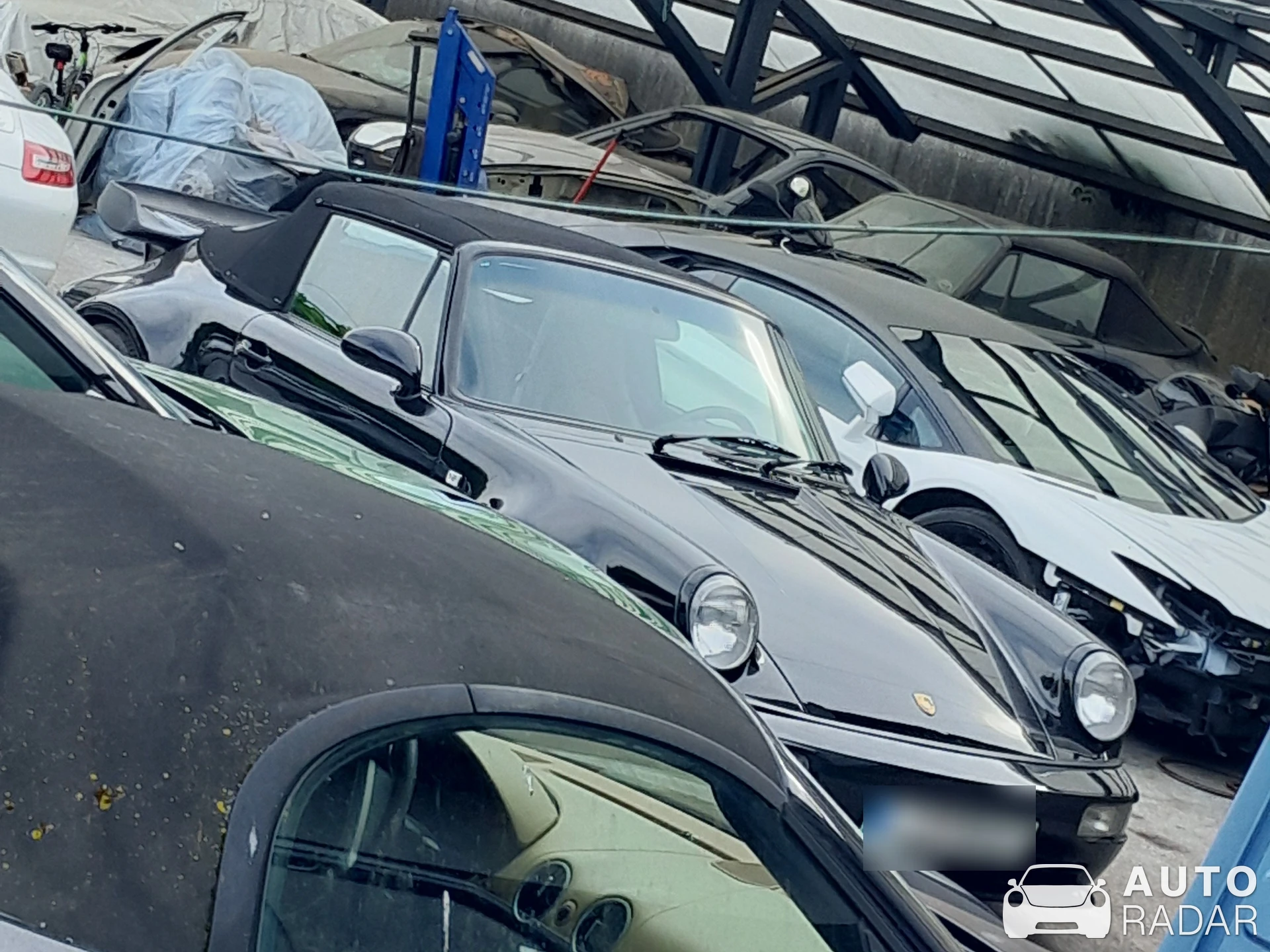 Porsche 964 Carrera 2 Cabriolet spotted in Ljubljana
