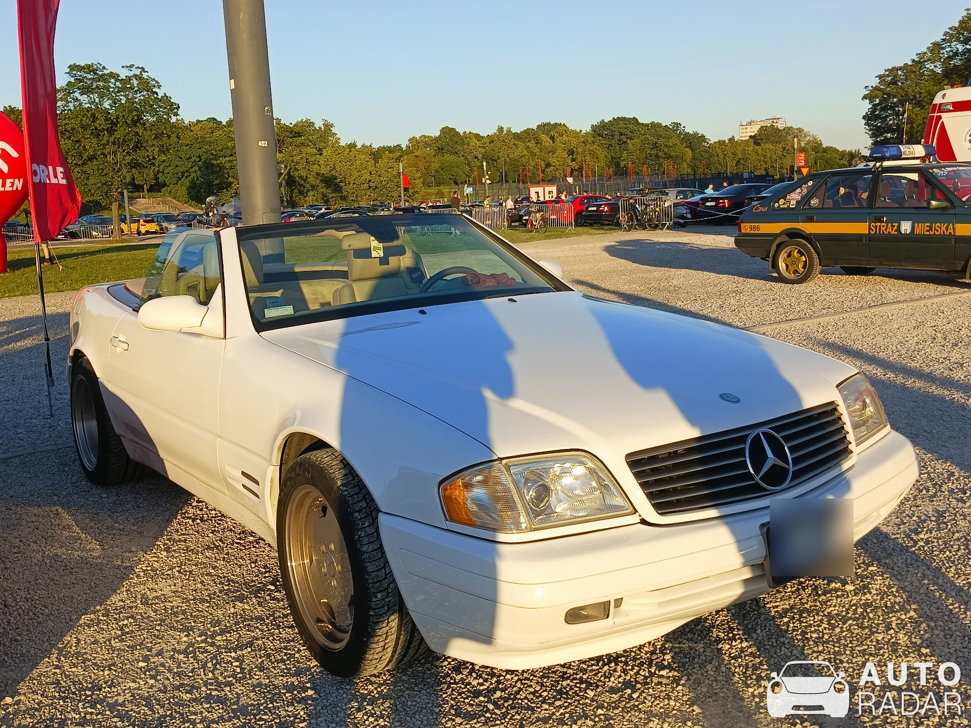 Mercedes-Benz SL 500 R129 spotted in Warsaw