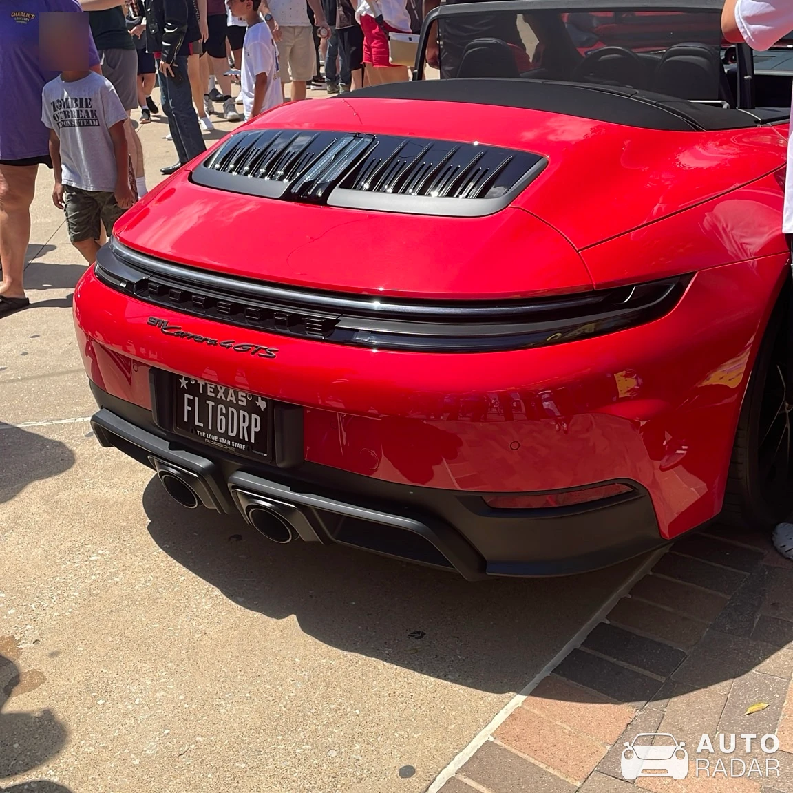 Porsche 992 Carrera 4 GTS Cabriolet MkI spotted in Grapevine