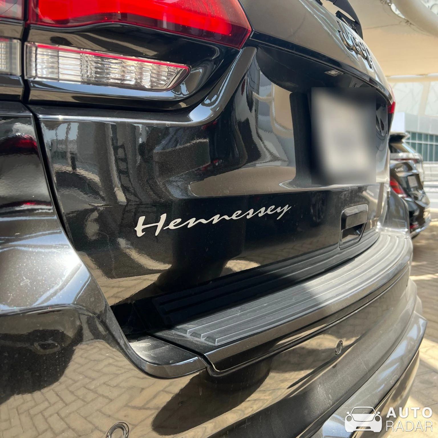 Jeep Grand Cherokee Trackhawk Hennessey HPE 1000 spotted in Abu Dhabi