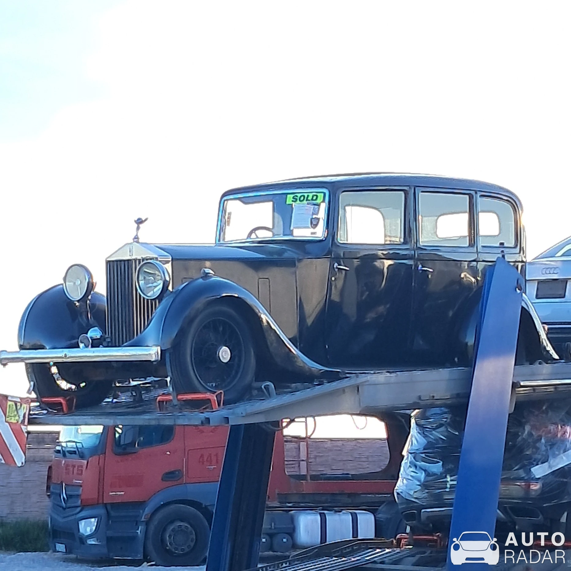 Rolls-Royce 20/25 spotted in Borczysko