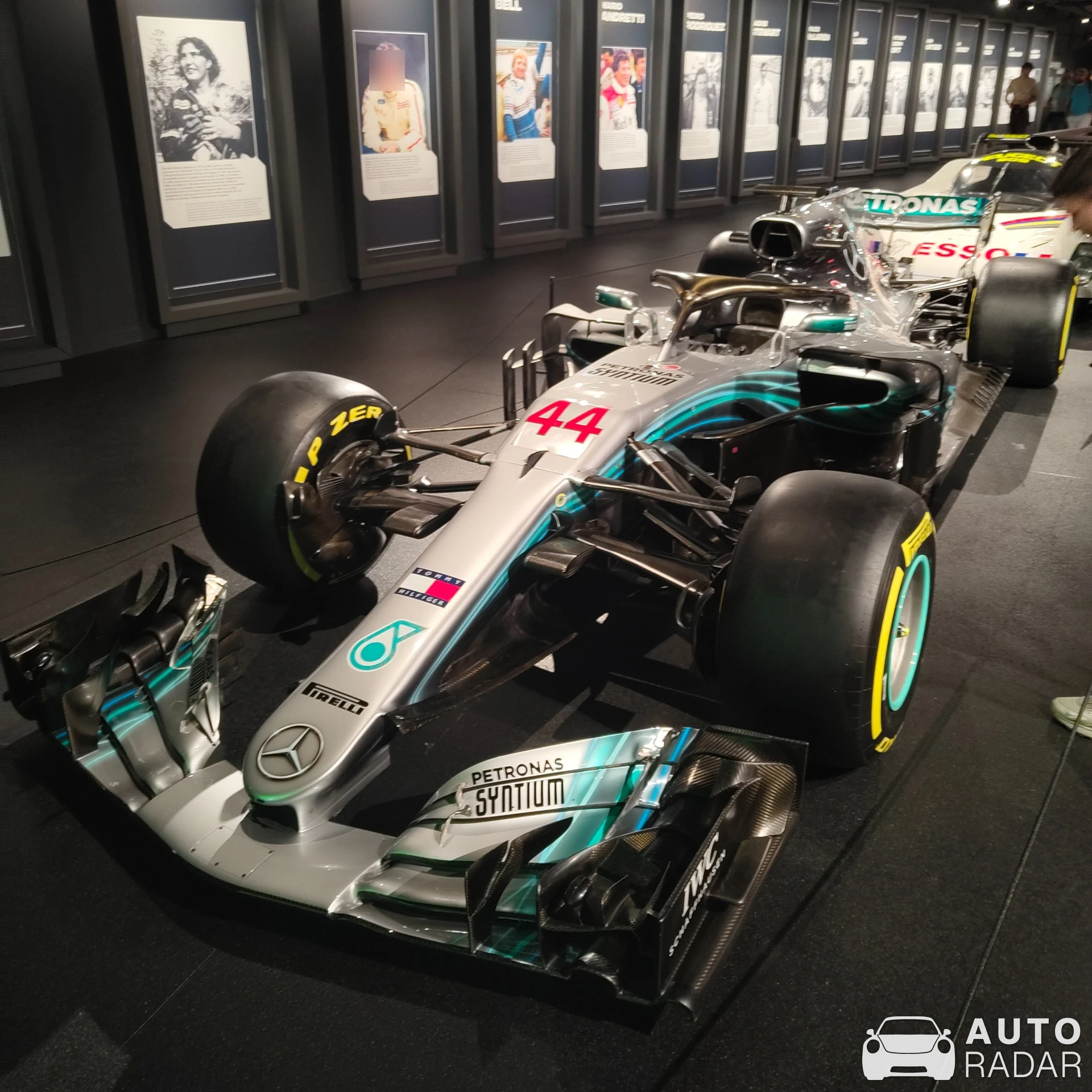 Mercedes F1 W07 Hybrid spotted in Le Mans