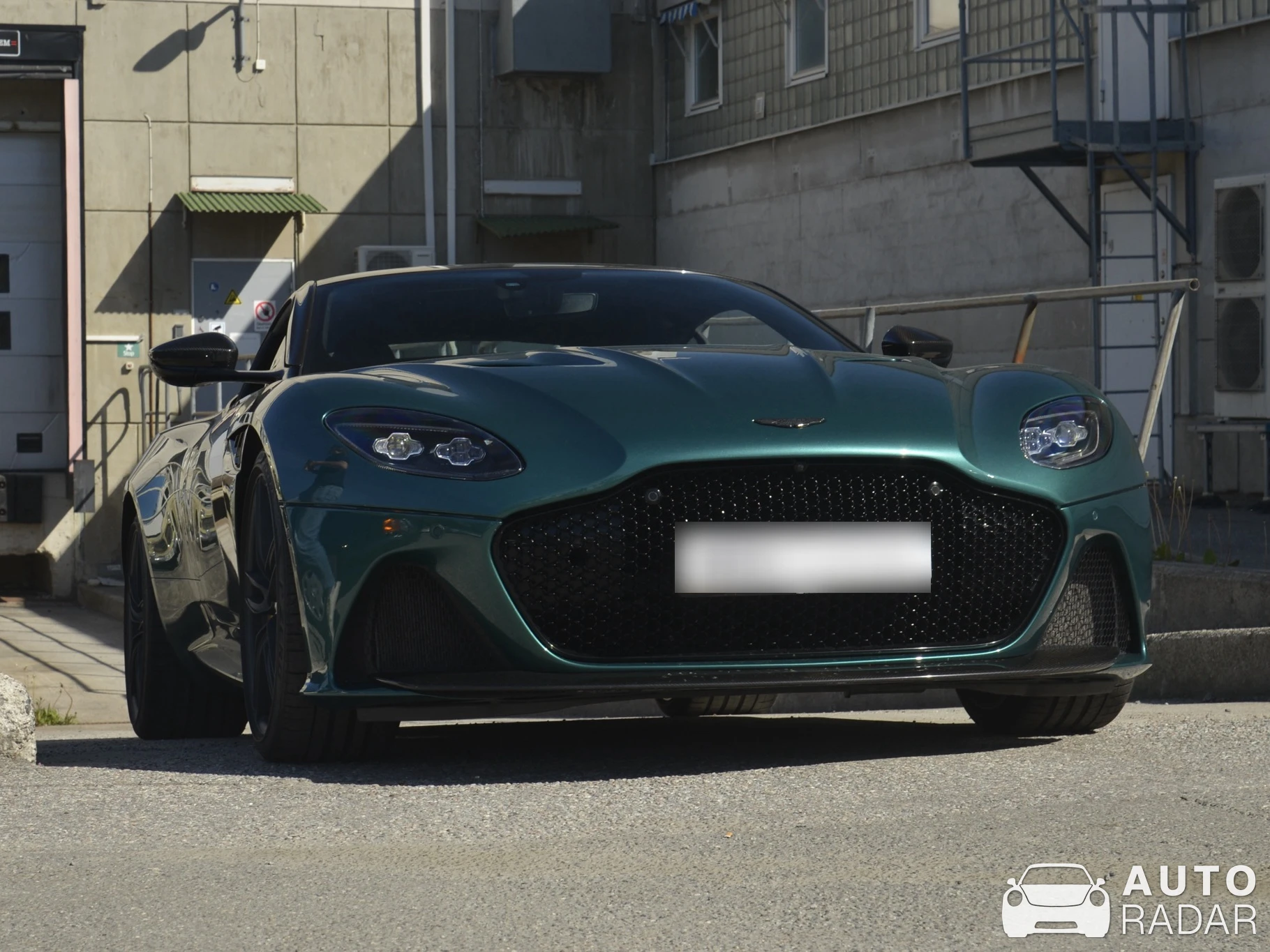 Aston Martin DBS Superleggera spotted in Bromma