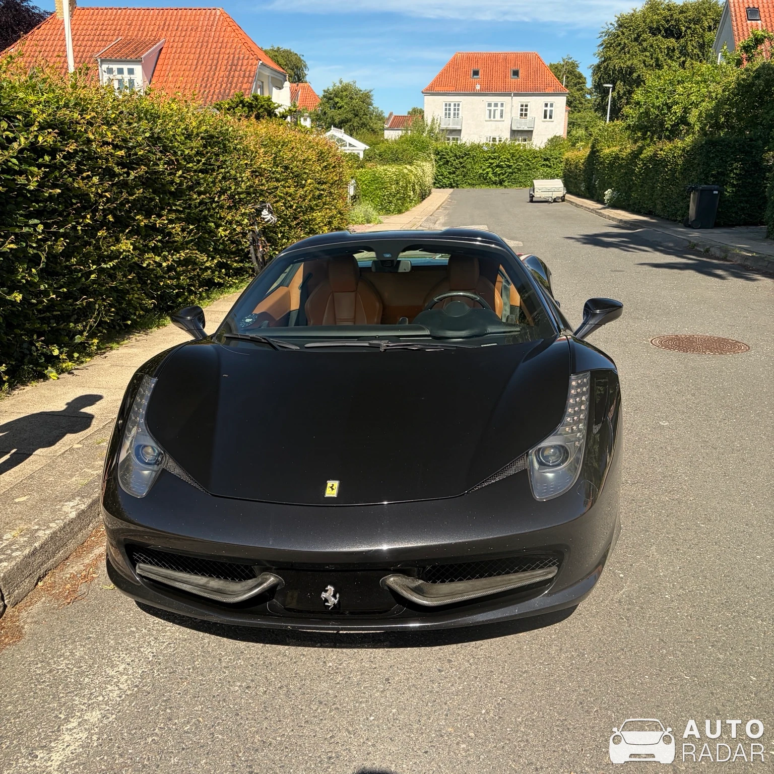 Ferrari 458 Spider spotted in Aalborg