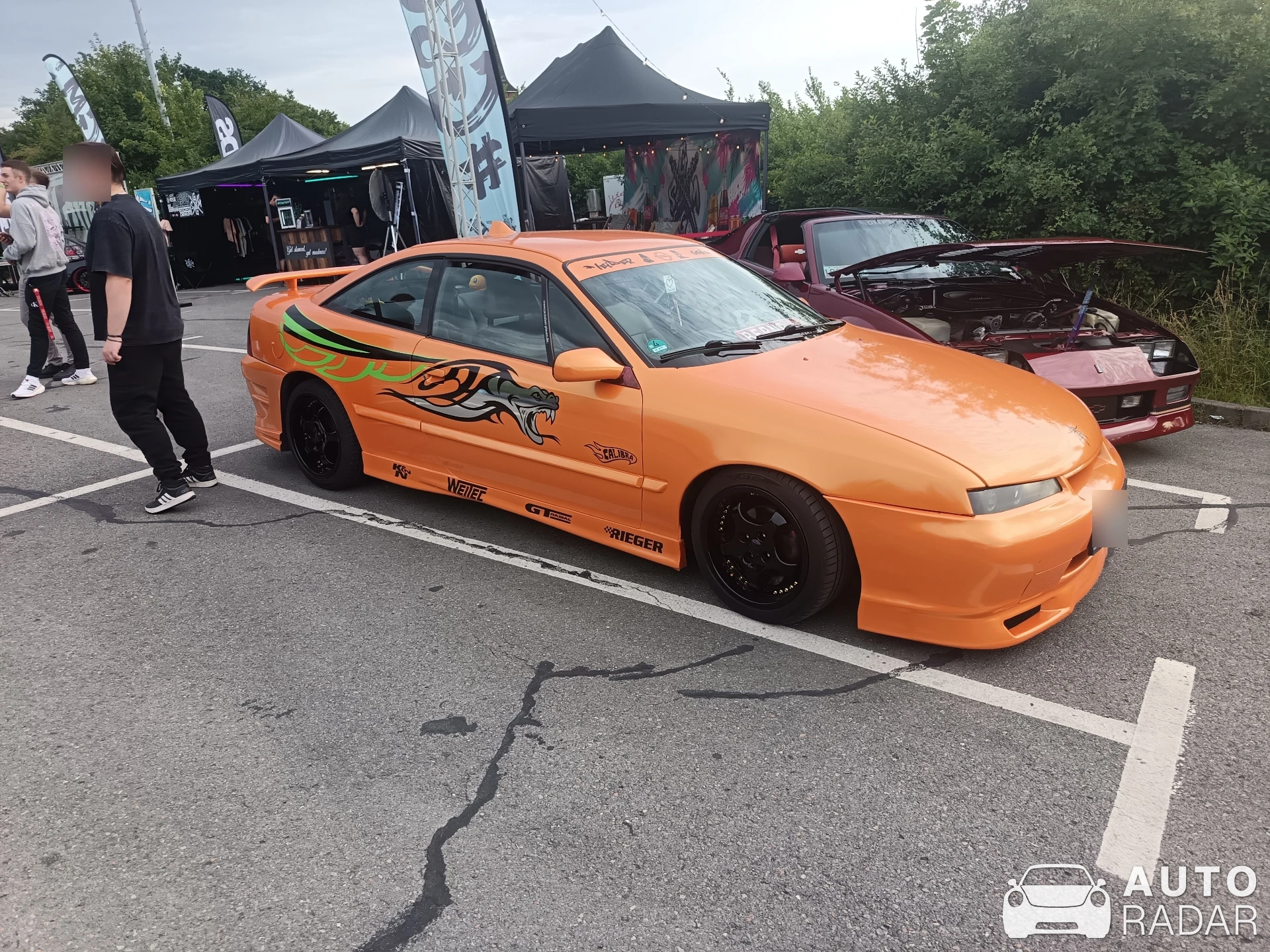 Opel Opel Calibra 16V spotted in Plauen