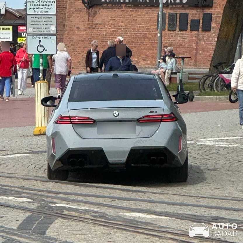BMW M5 G90 spotted in Kołobrzeg