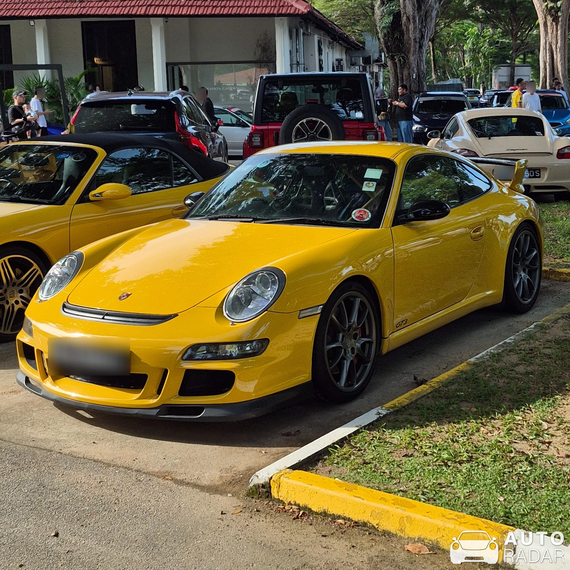Porsche 997 GT3 Clubsport spotted in Singapore