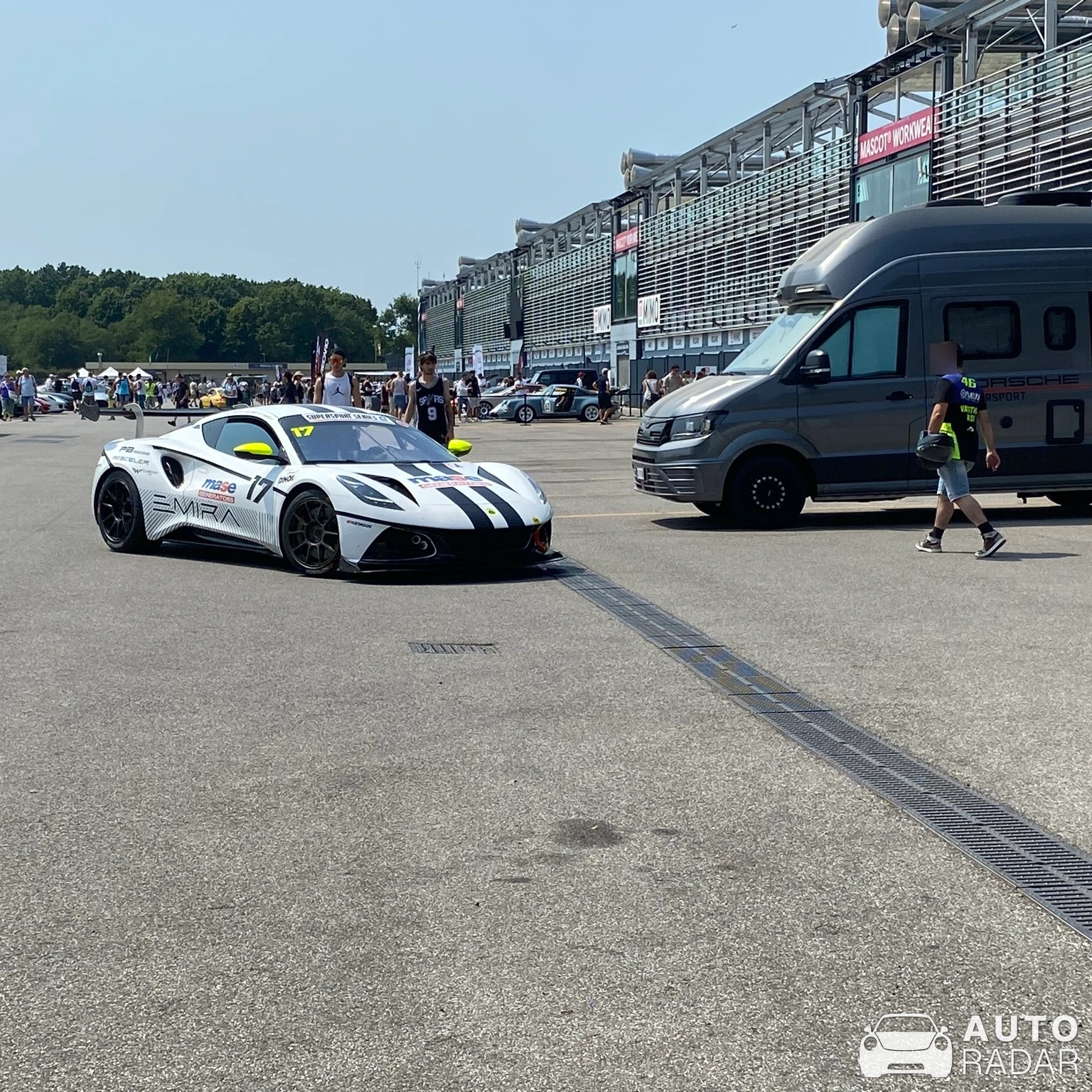 Lotus Emira GT4 spotted in Monza
