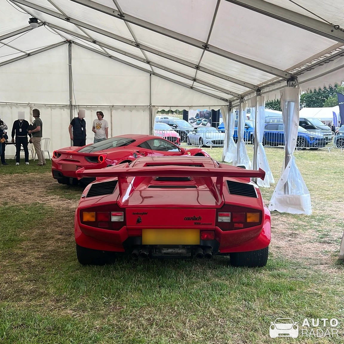 Lamborghini Countach 5000 S spotted in St Helier